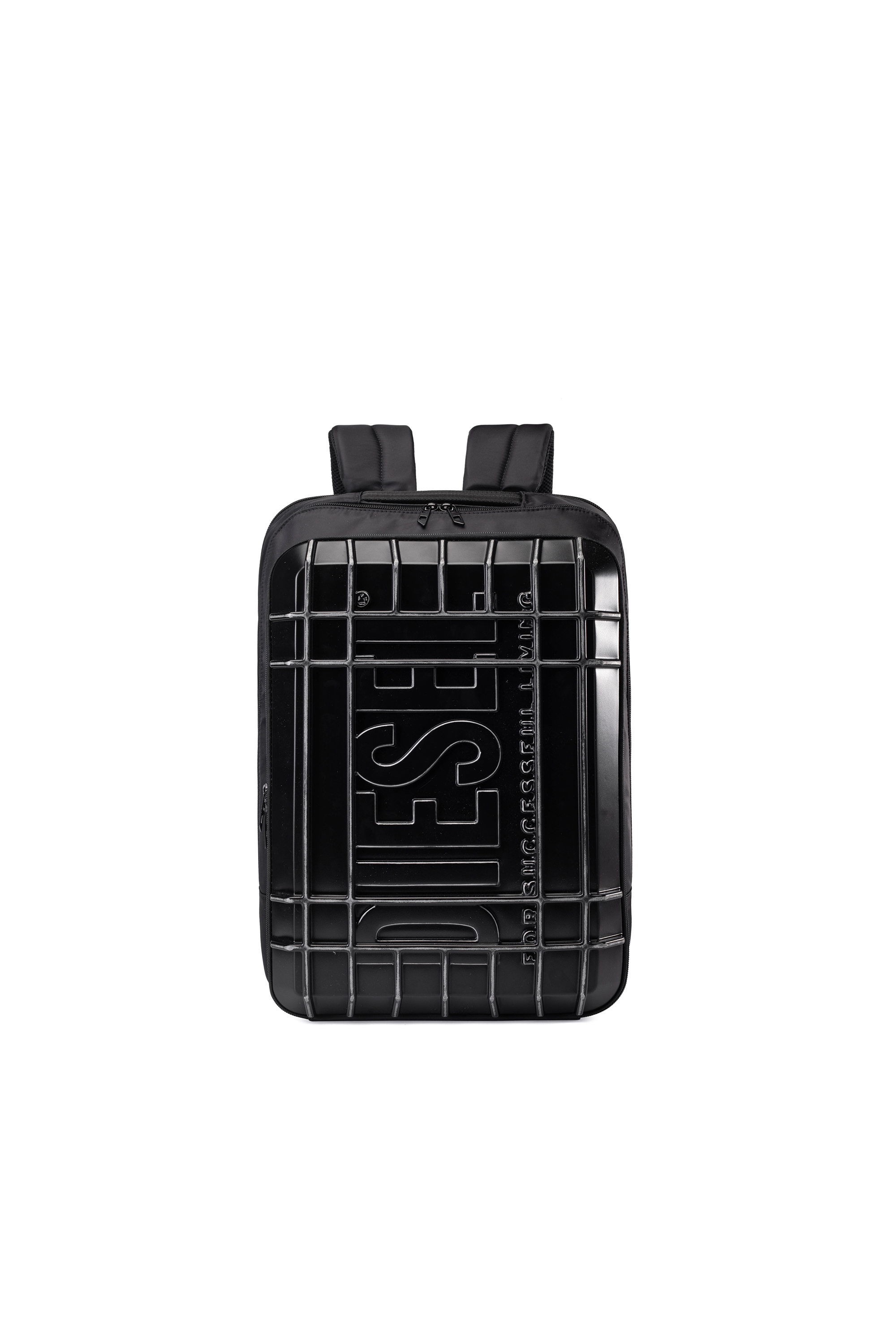 Diesel - DIESEL PC STRONG IMAGE BACKPACK- DSB005, Unisex's Rugged travel backpack in ブラック - 2