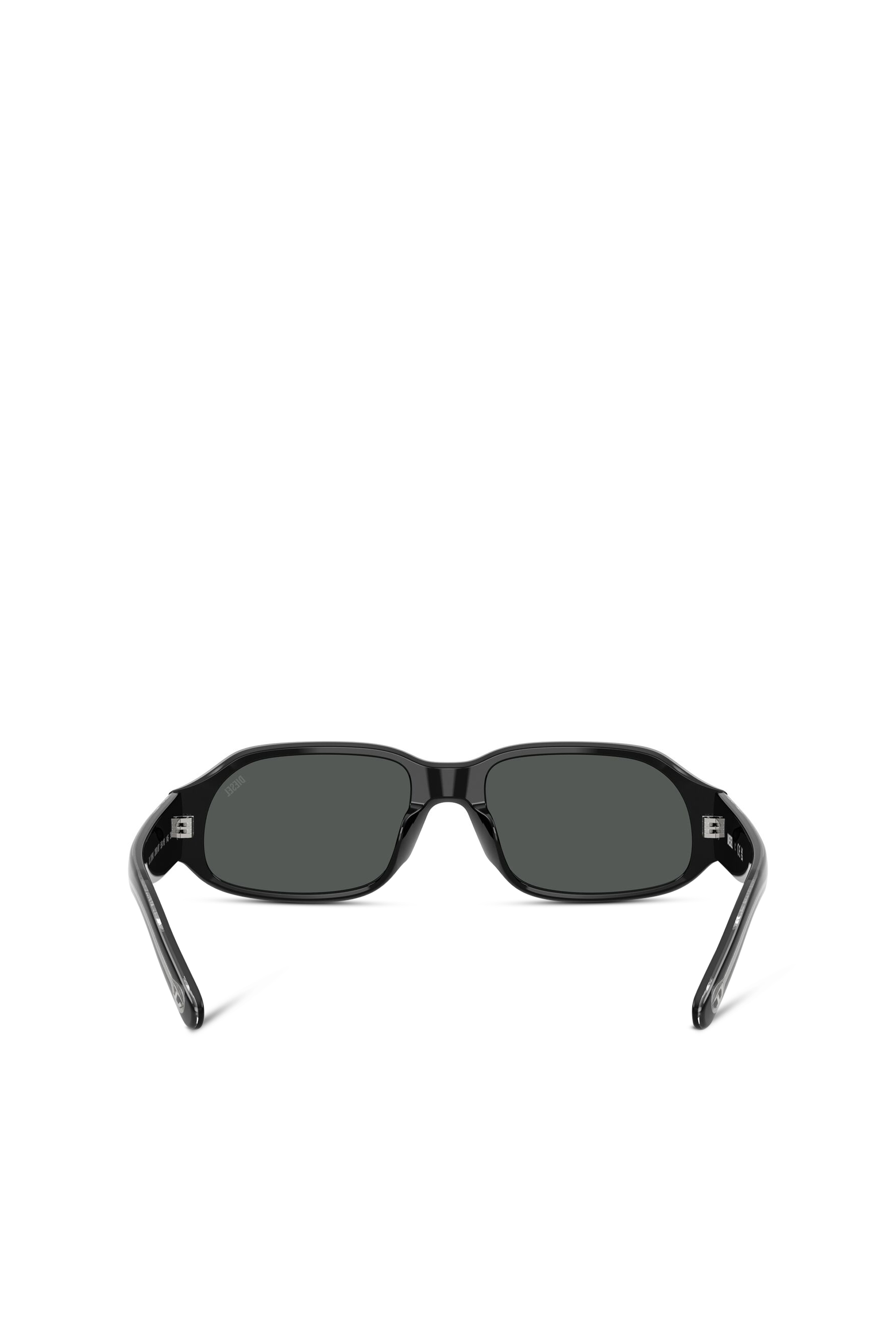 Diesel - 0DL2009U, Unisex's Rectangle sunglasses in ブラック - 3