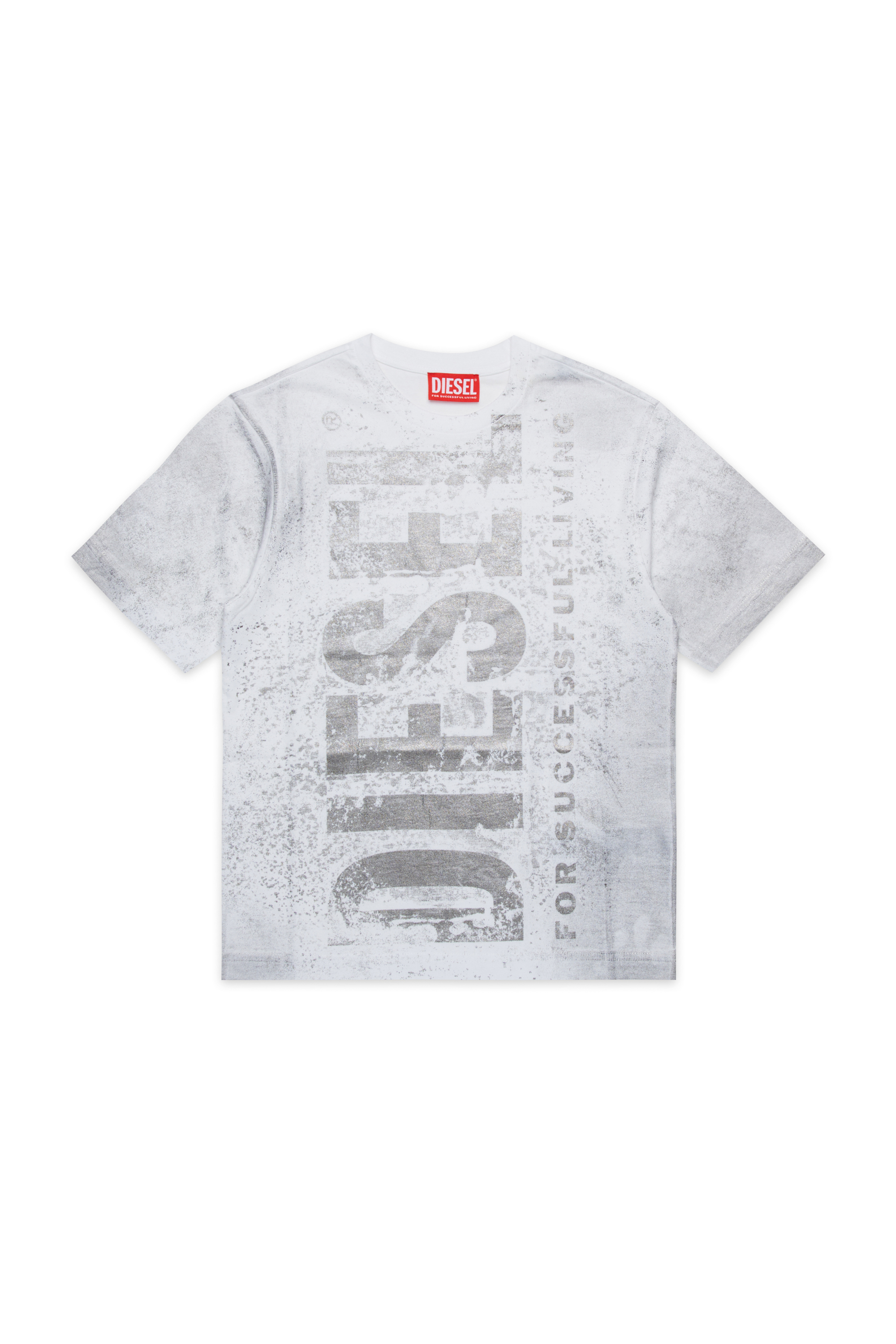 Diesel - TBOXTQ23 OVER, Male's Tシャツ in ホワイト - 1
