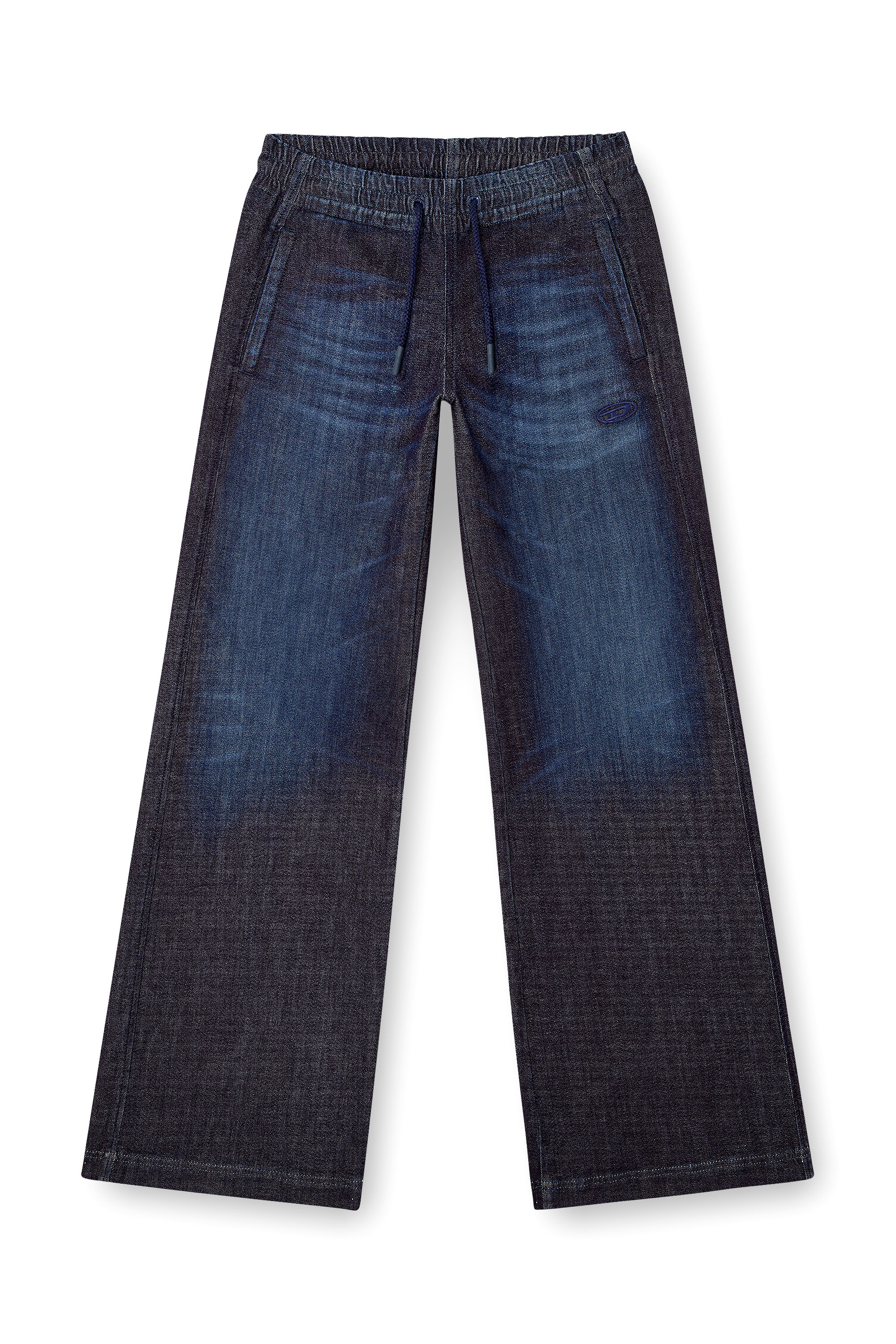 Diesel - Female's Relaxed 2078 D-Ainty Joggjeans® 09L11, ダークブルー - 2