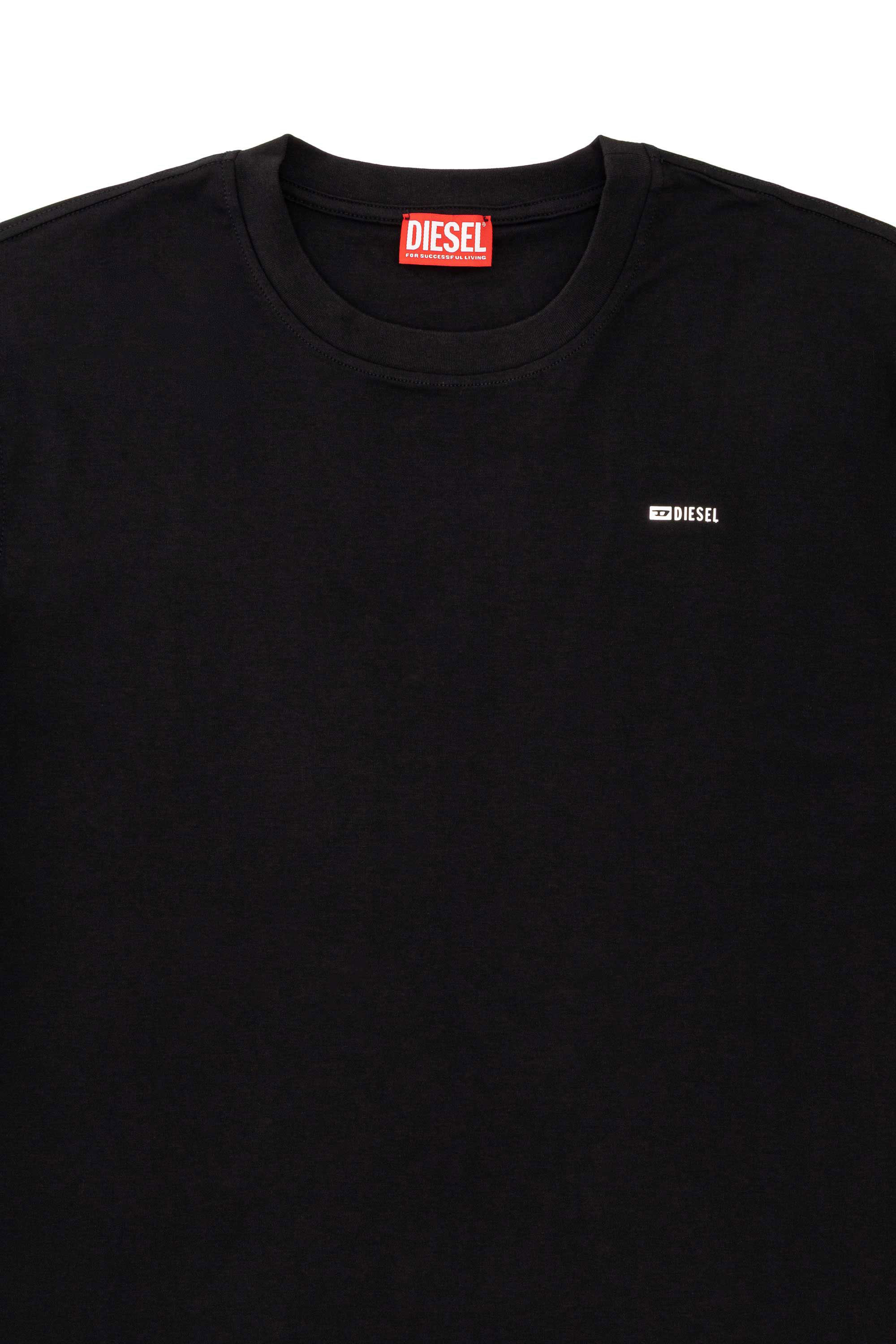 Diesel - T-ADJUST-MET, Male's Tシャツ in ブラック - 4