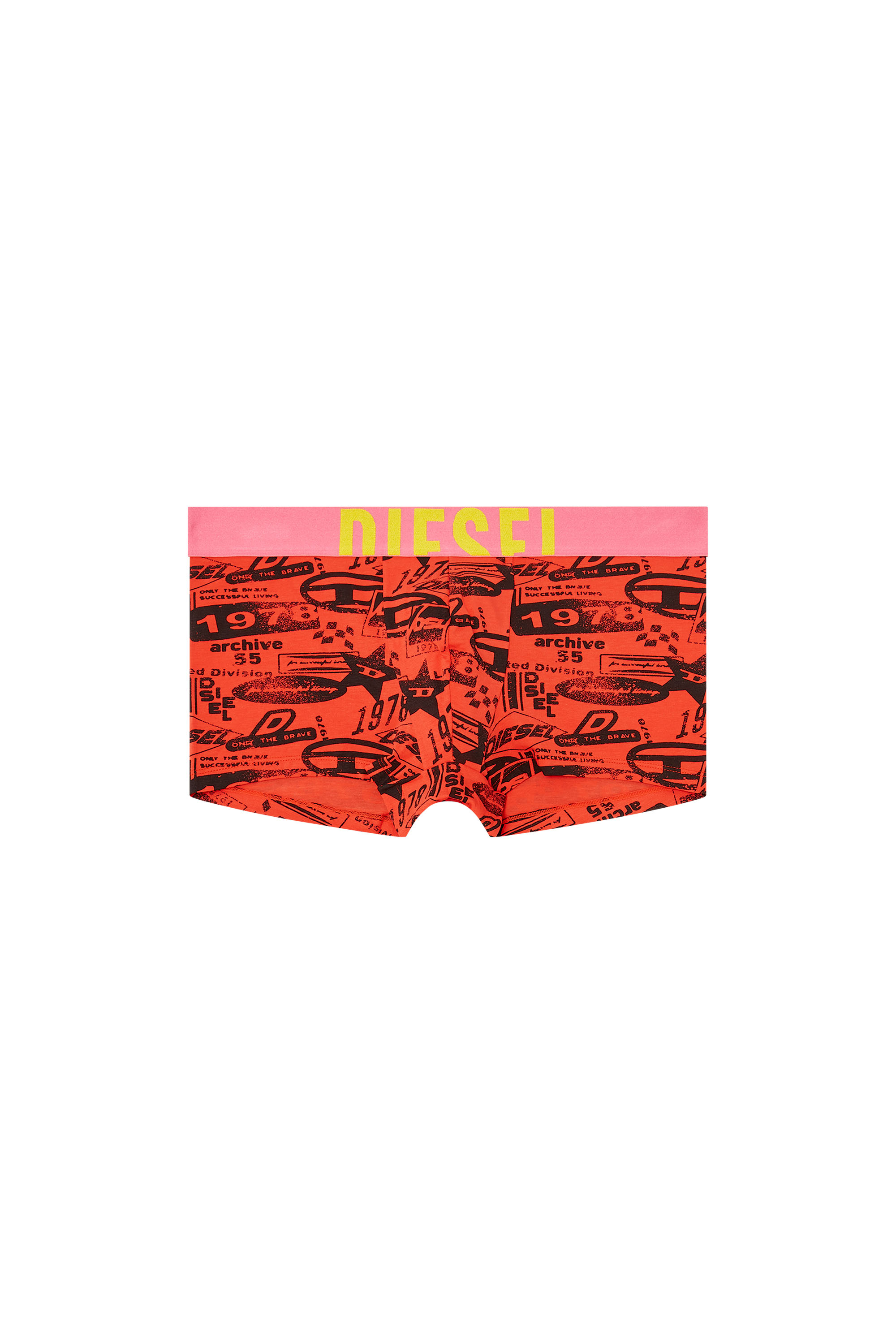 Diesel - DAMIEN-D-POP-40, Male's ボクサーパンツ in レッド - 4