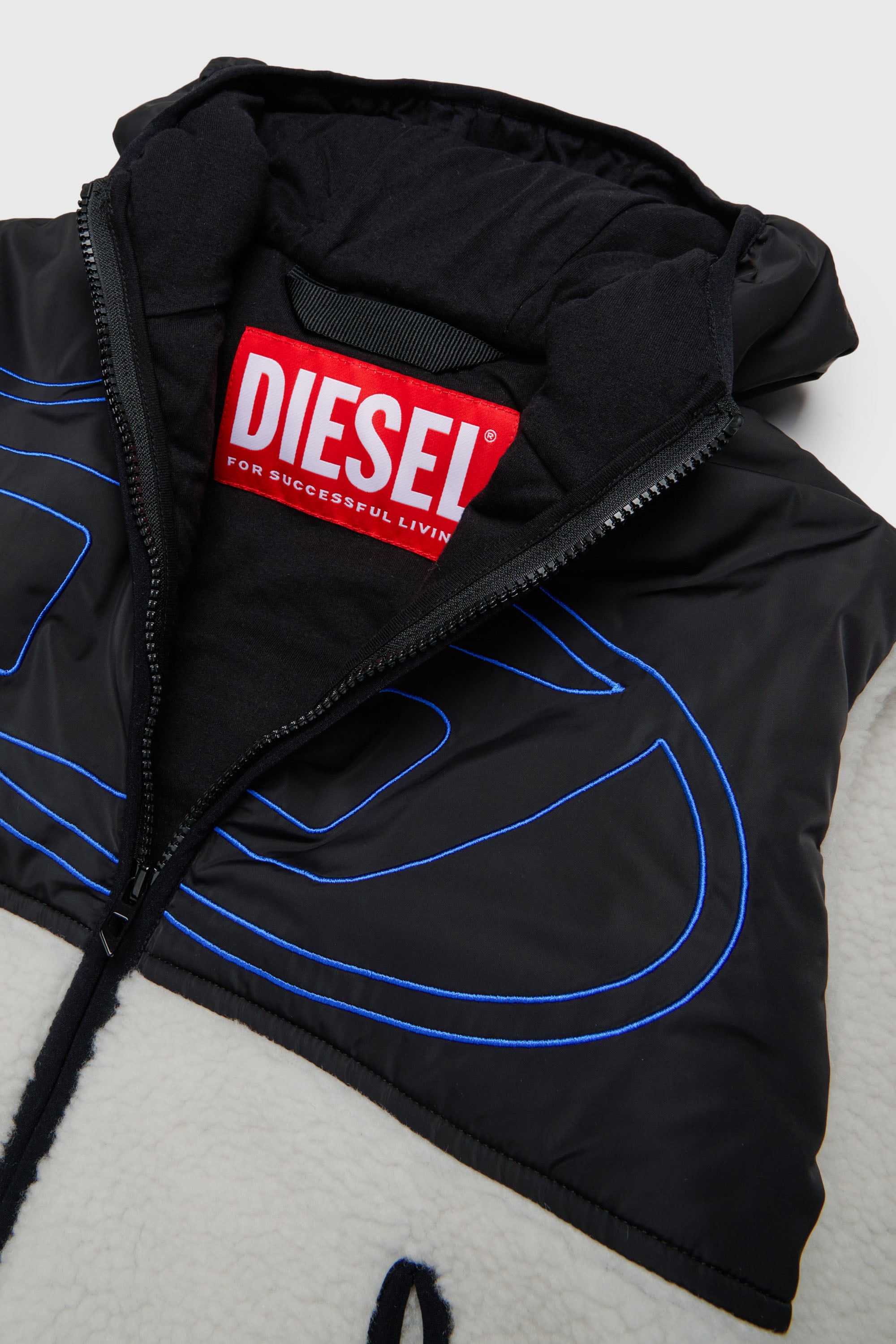 Diesel - JSHEAR, Male's ジャケット in ホワイト - 3