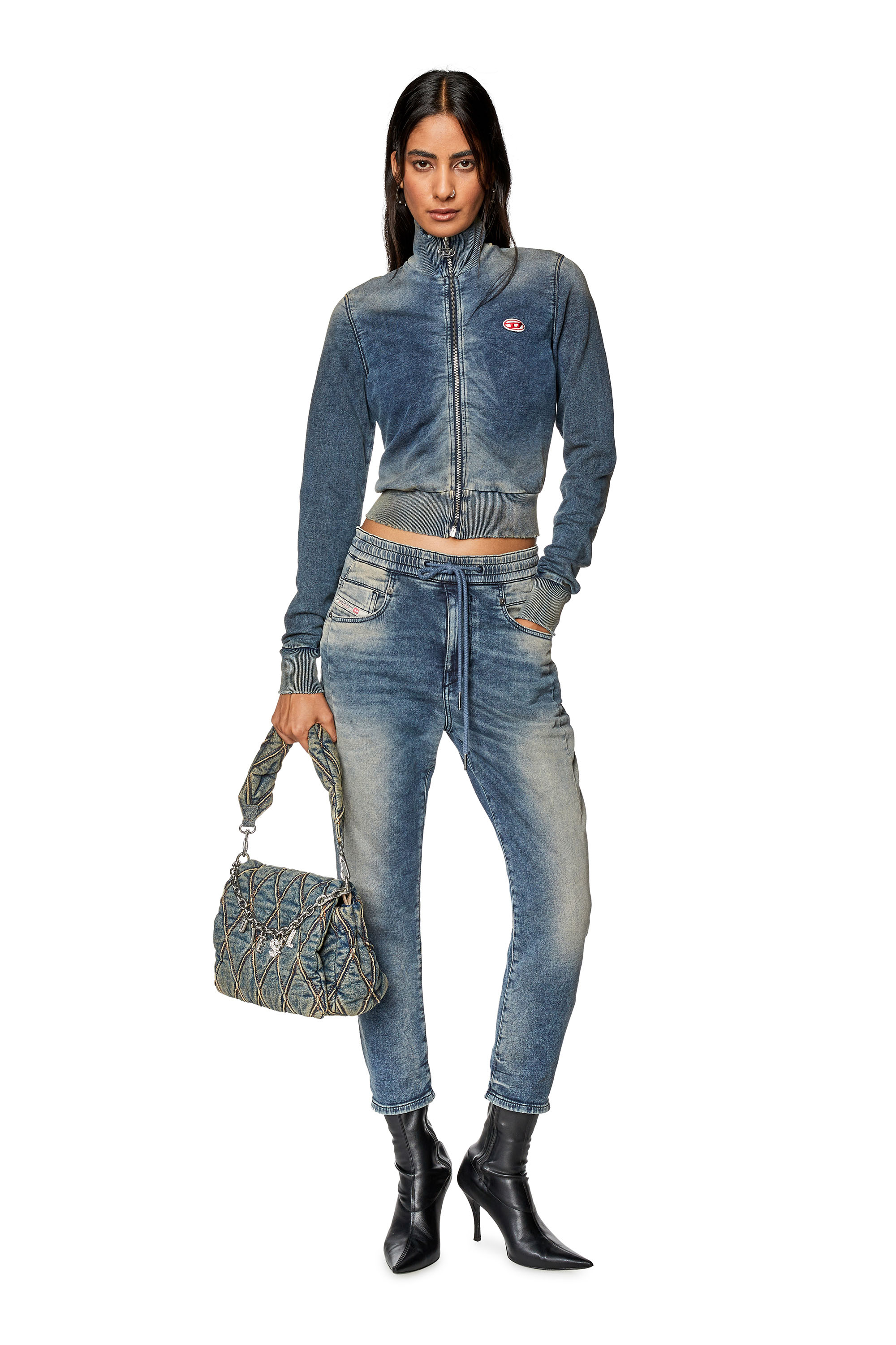 Diesel - Boyfriend 2041 D-Fayza Joggjeans® 068FN, ダークブルー - Image 4