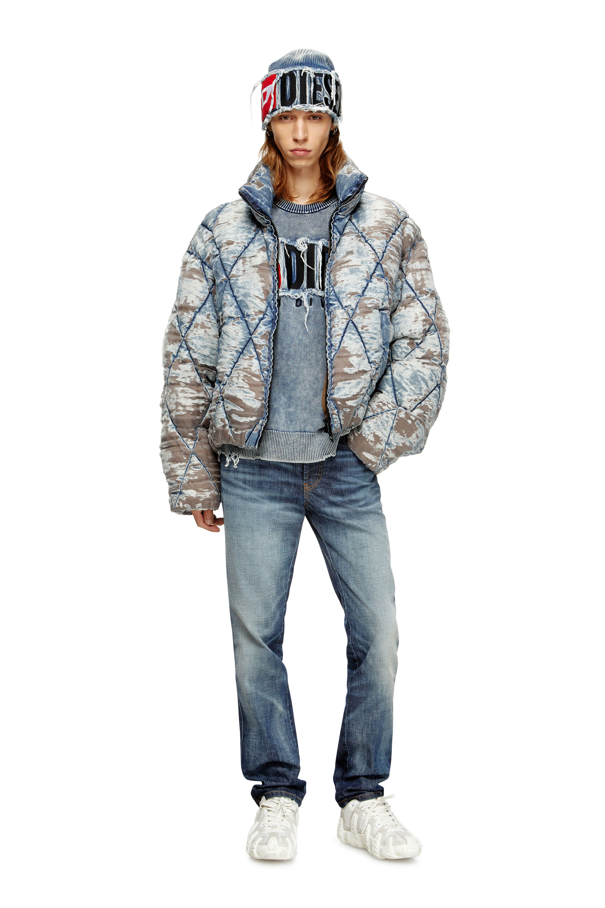 Diesel - W-KONS, Male's パファージャケット in null - 2