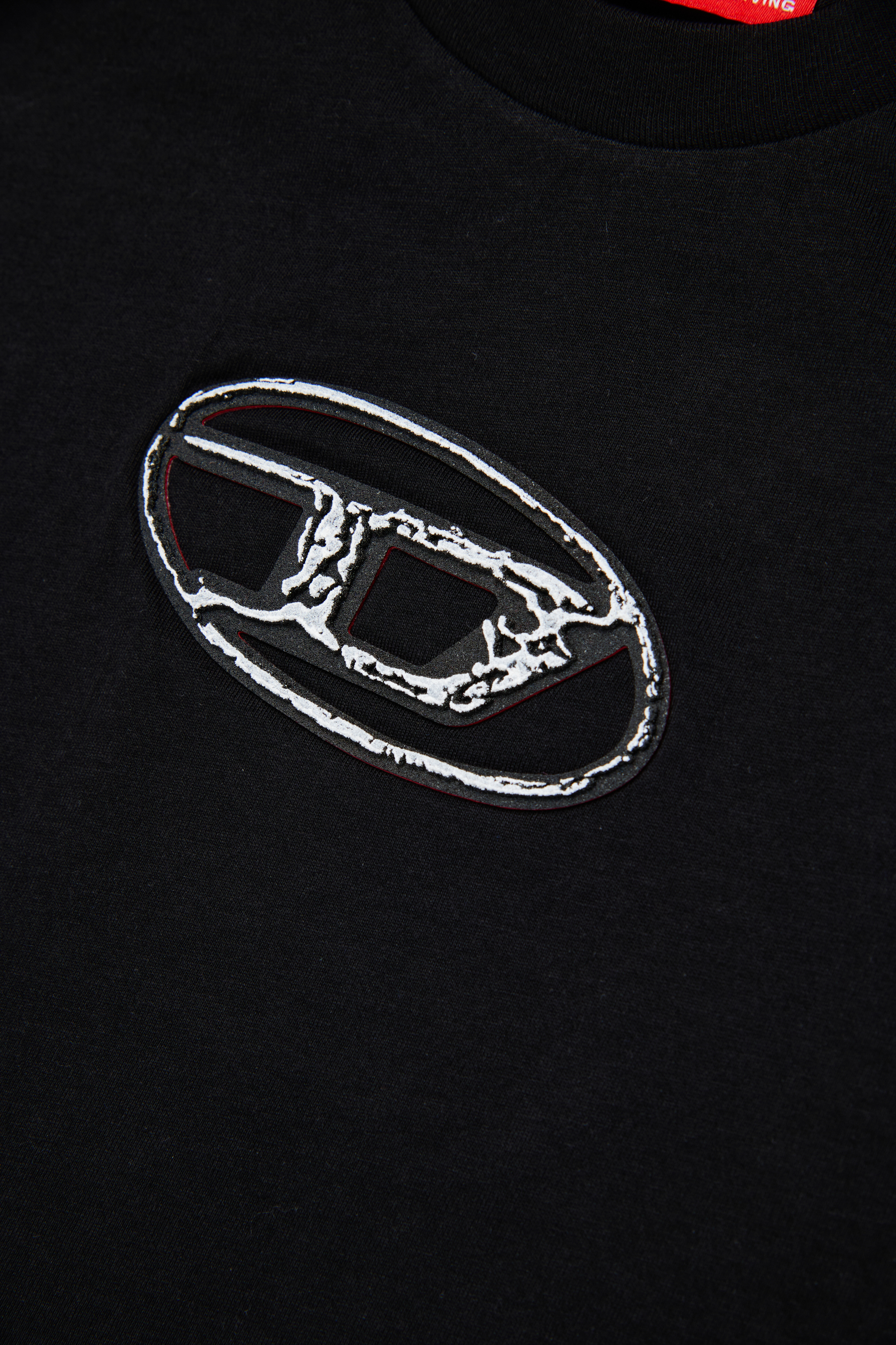 Diesel - TREDEN OVER, Male's Tシャツ in ブラック - 4