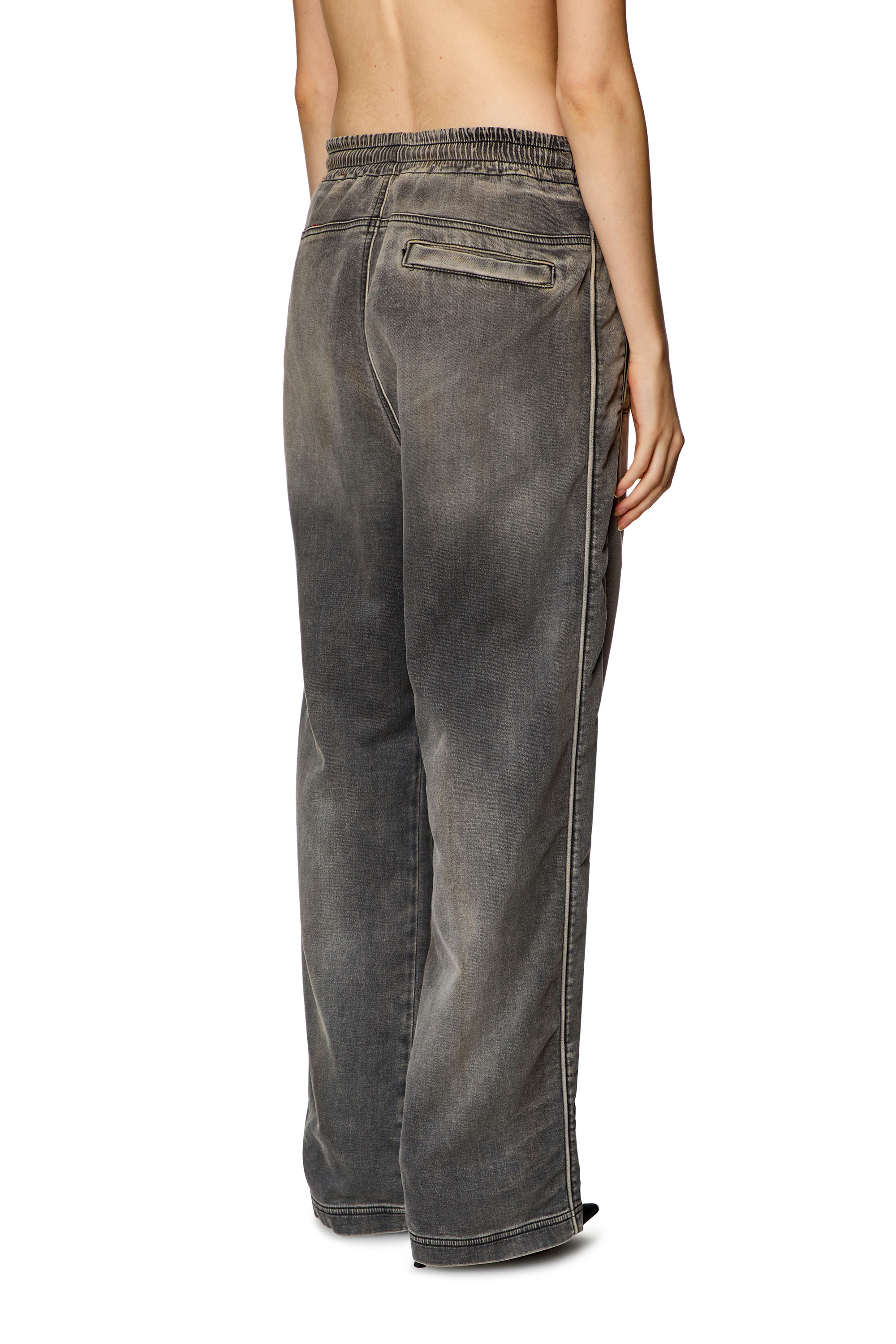 Diesel - Straight D-Martians Track Denim 068HT, グレー - Image 2