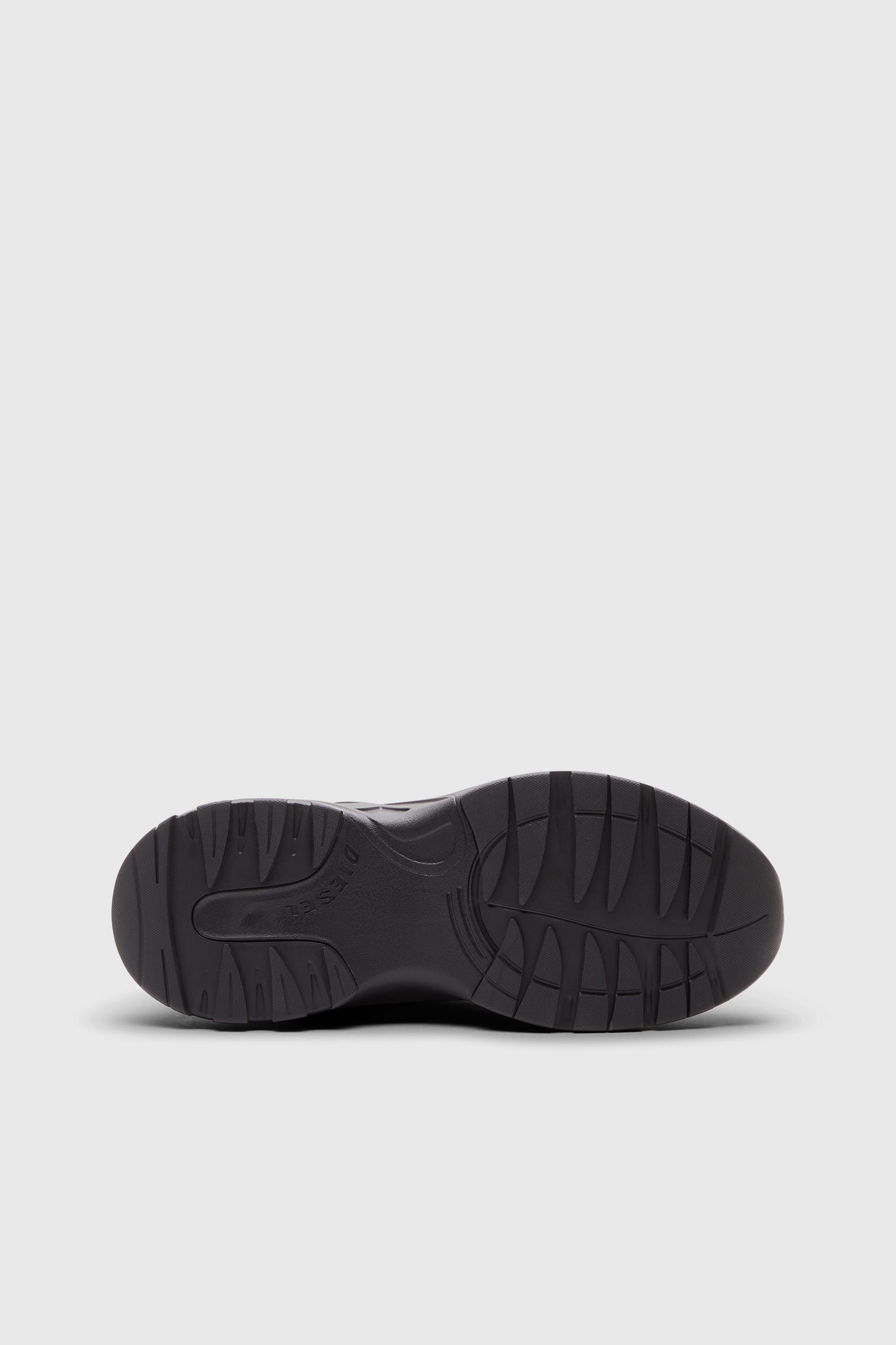 Diesel - S-D-RUNNER X, Unisex's S-D-Runner X-Slip-on sneakers with matte Oval D instep in ブラック - 4