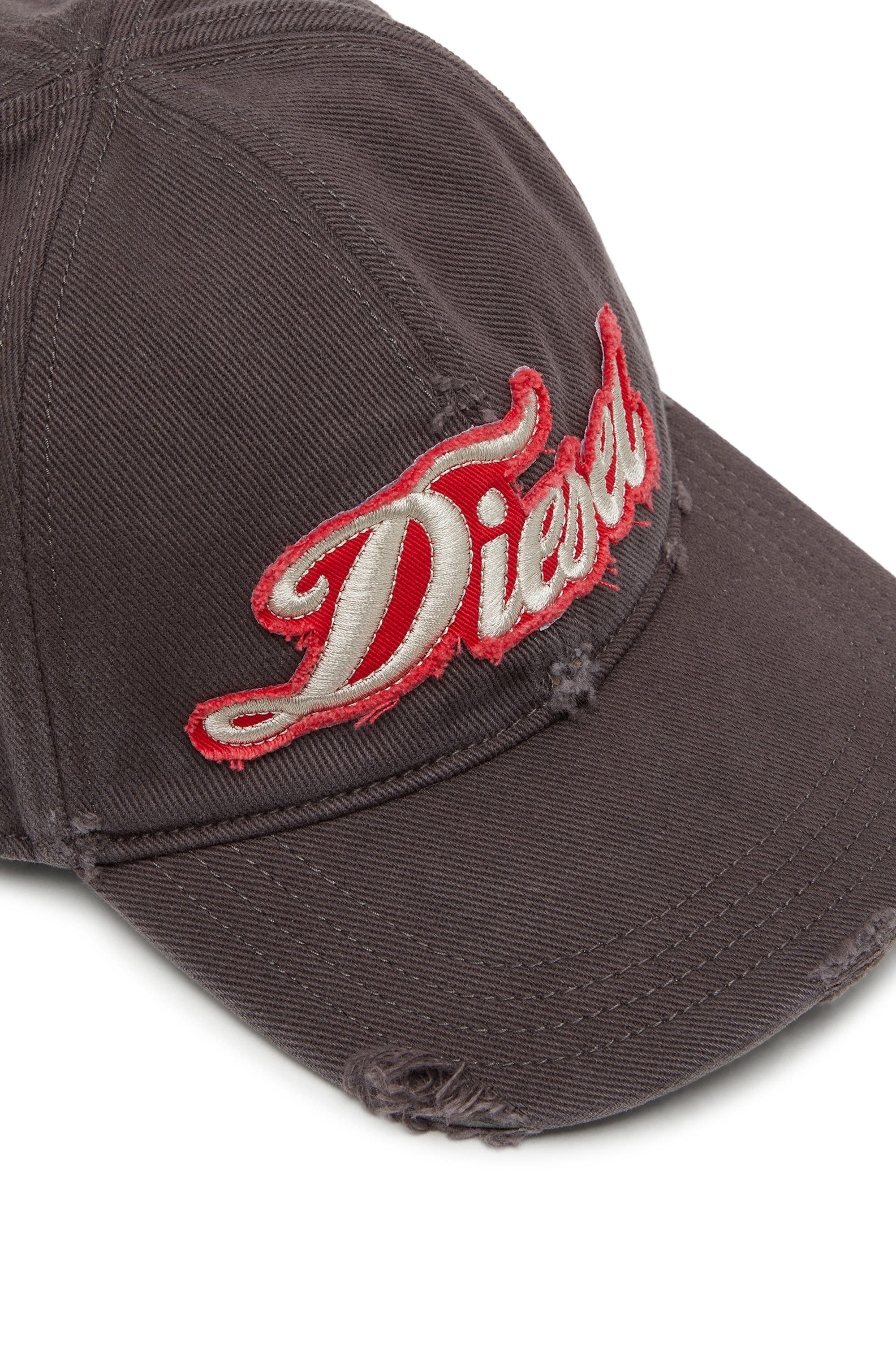 Diesel - C-URSIV, Male's ベースボールキャップ in ダークグレー - 3