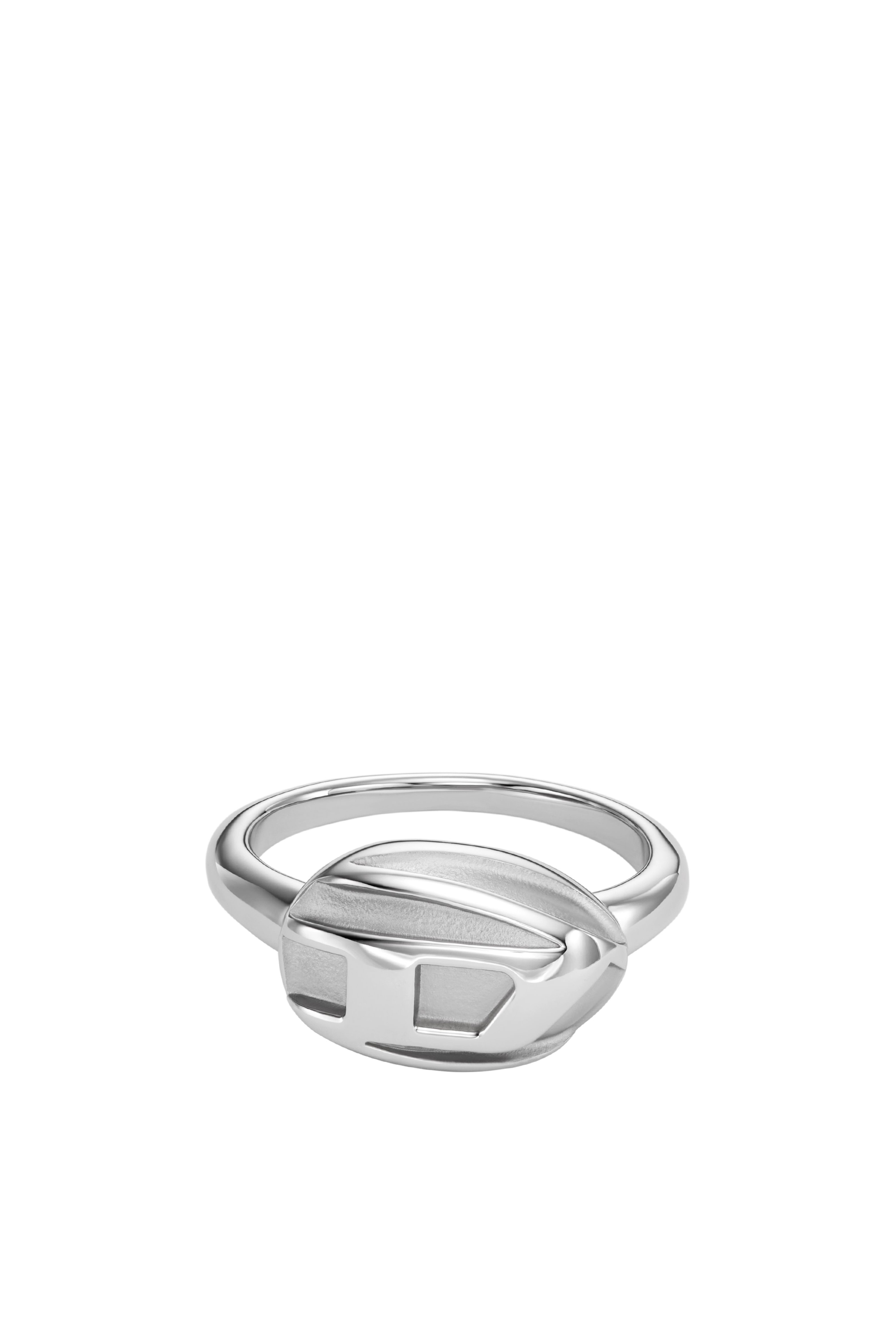 Diesel - DX1485, Male's Stainless steel signet ring in シルバー - 2