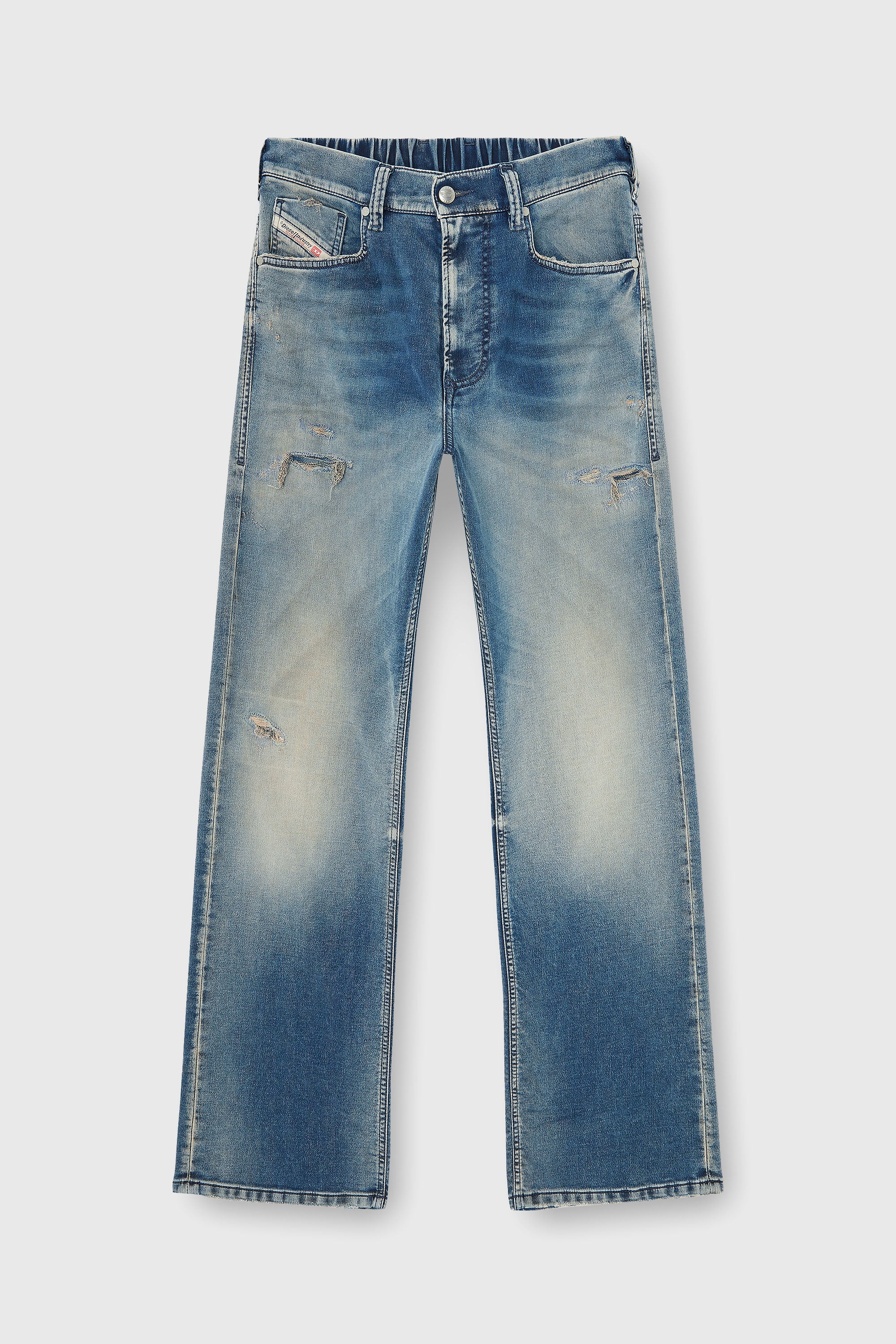 Diesel - Male's Relaxed 2080 D-Reel Joggjeans&reg; 068WY, ミディアムブルー - 2