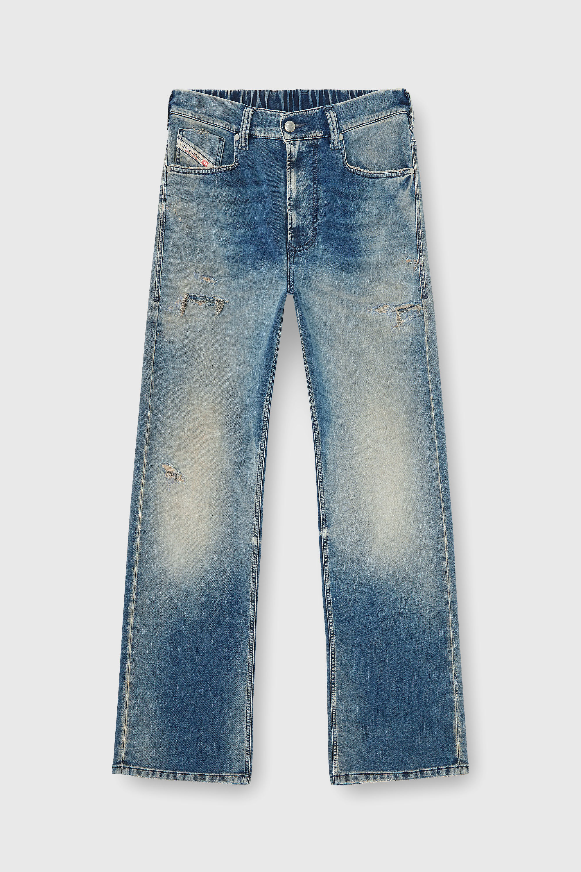 Diesel - Male's Relaxed 2080 D-Reel Joggjeans&reg; 068WY, ミディアムブルー - 2