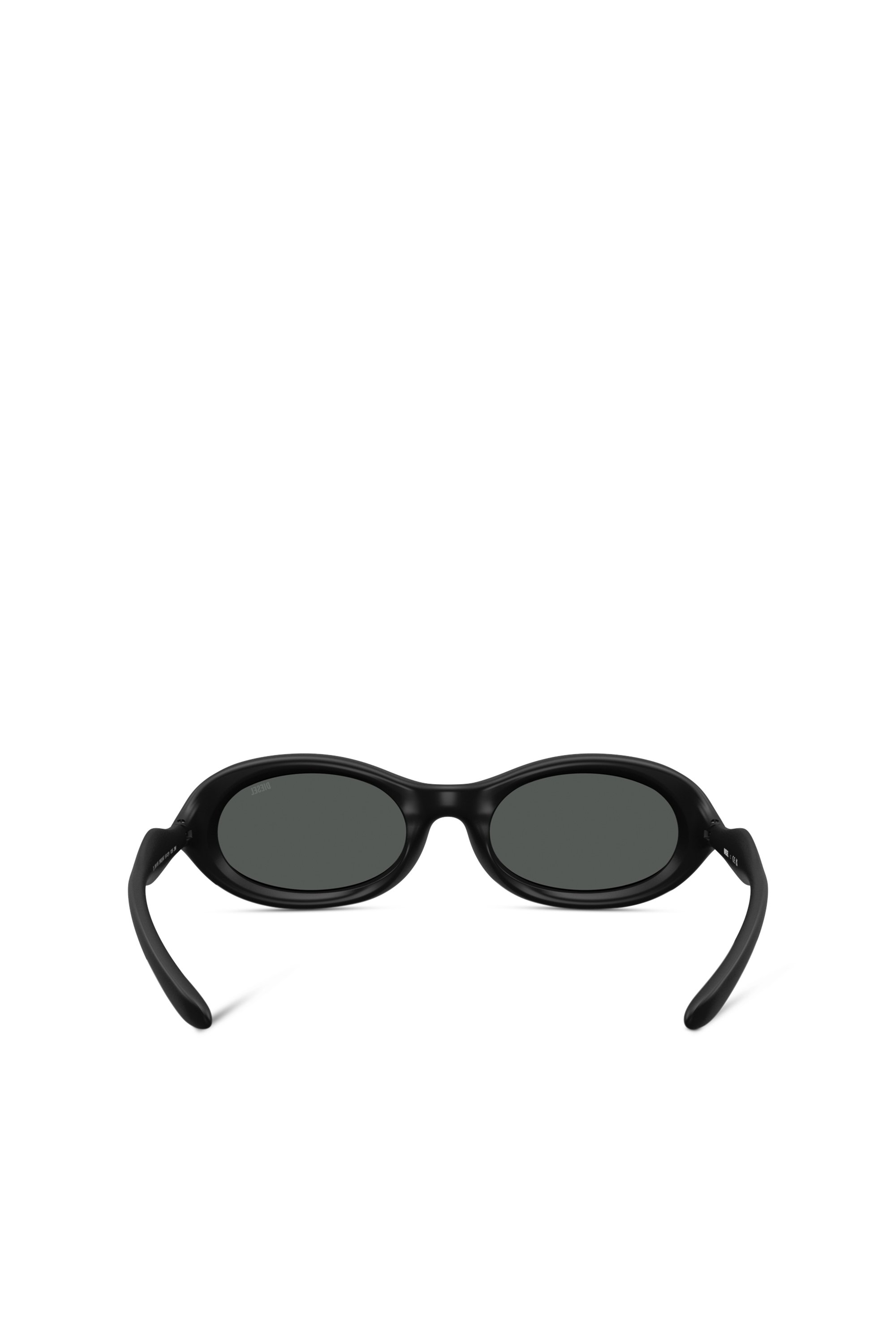 Diesel - 0DL3011U, Unisex's Oval sunglasses in ブラック - 4
