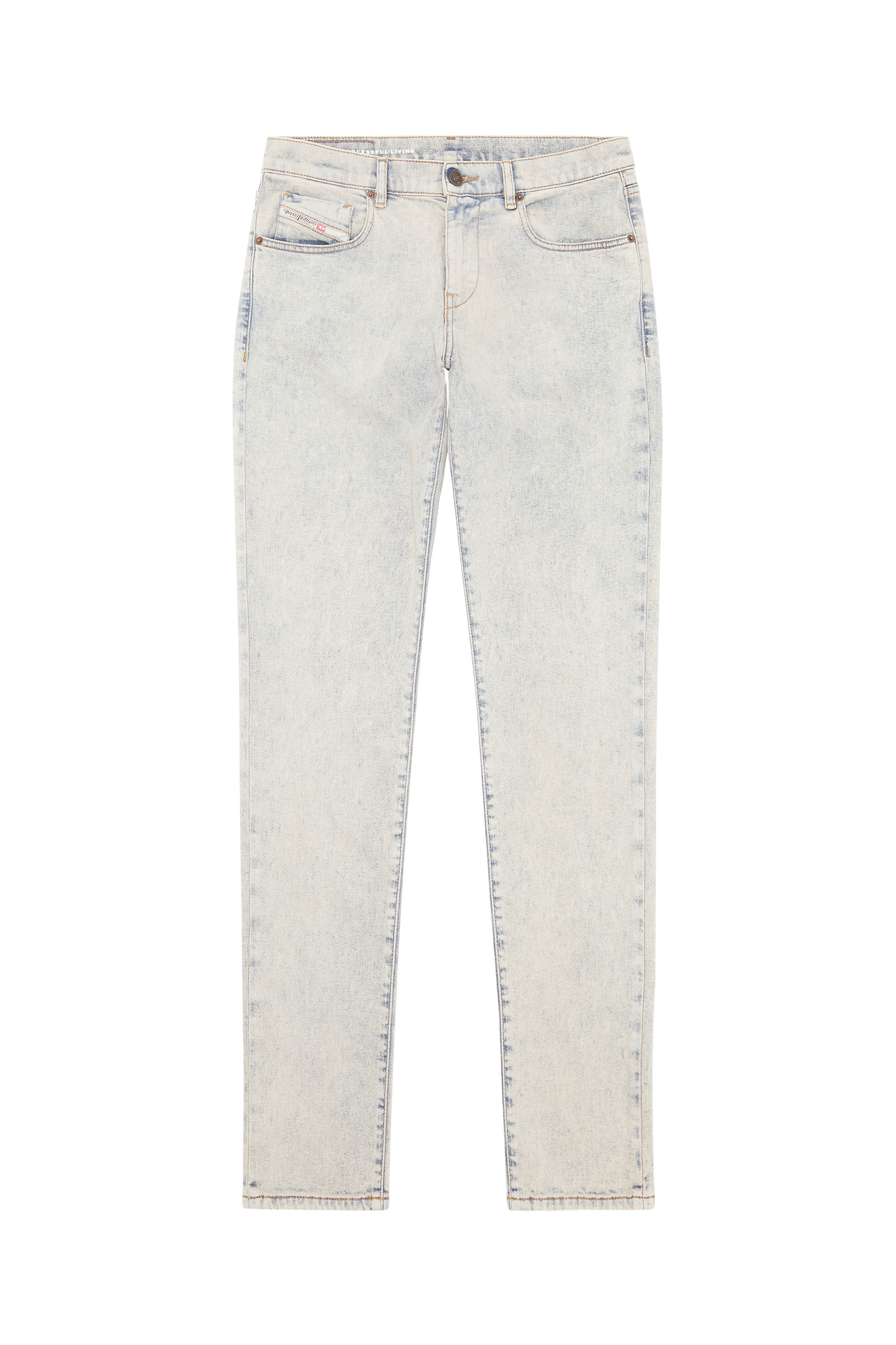 Diesel - Slim Jeans 2019 D-Strukt 09F12, ミディアムブルー - Image 5