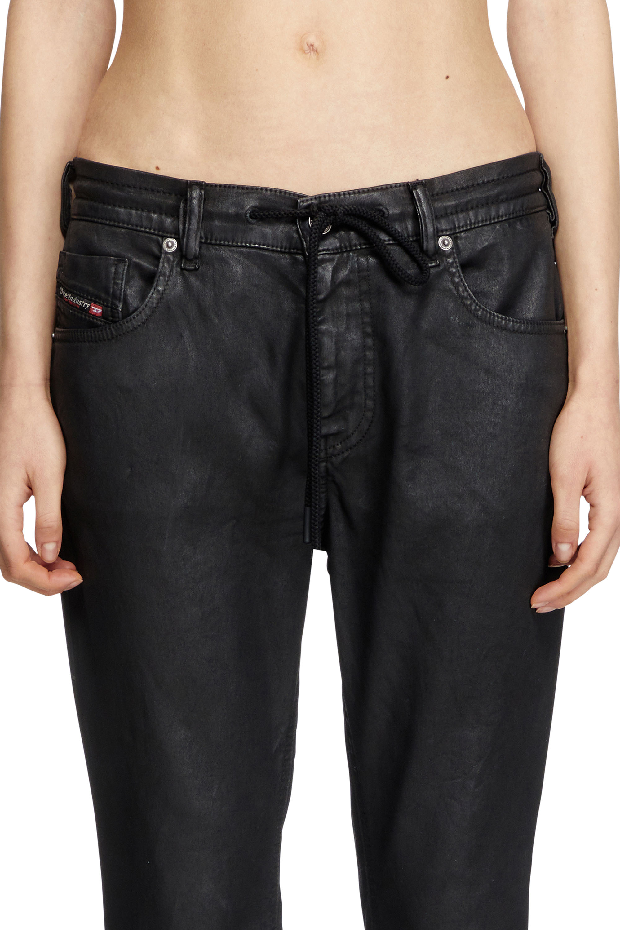 Diesel - Female's Regular 2031 D-Krailey Joggjeans&reg; 068PX, ブラック/ダークグレー - 5