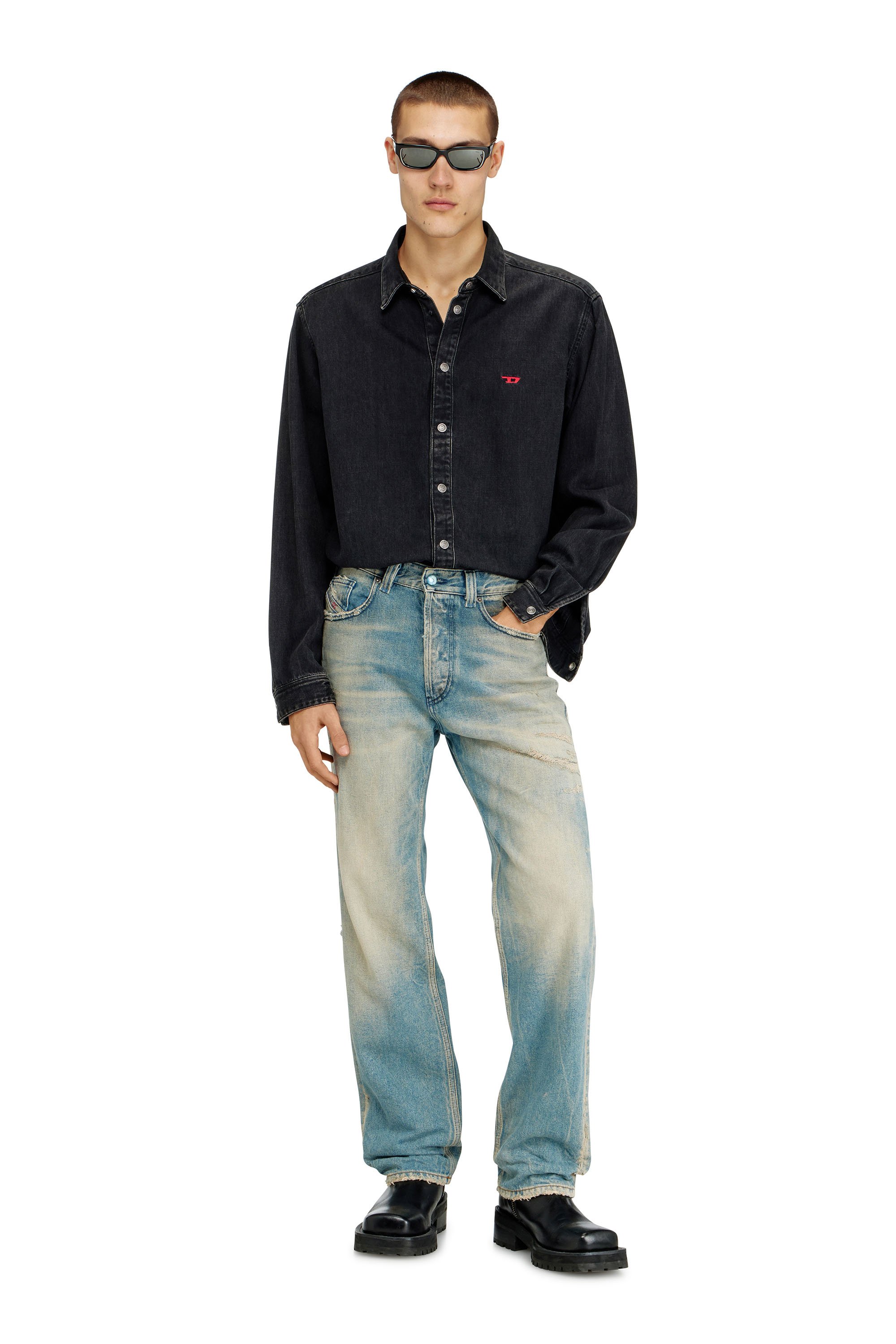 Diesel - Male's Regular Jeans 2024 D-Macs 09N30, ライトブルー - 2