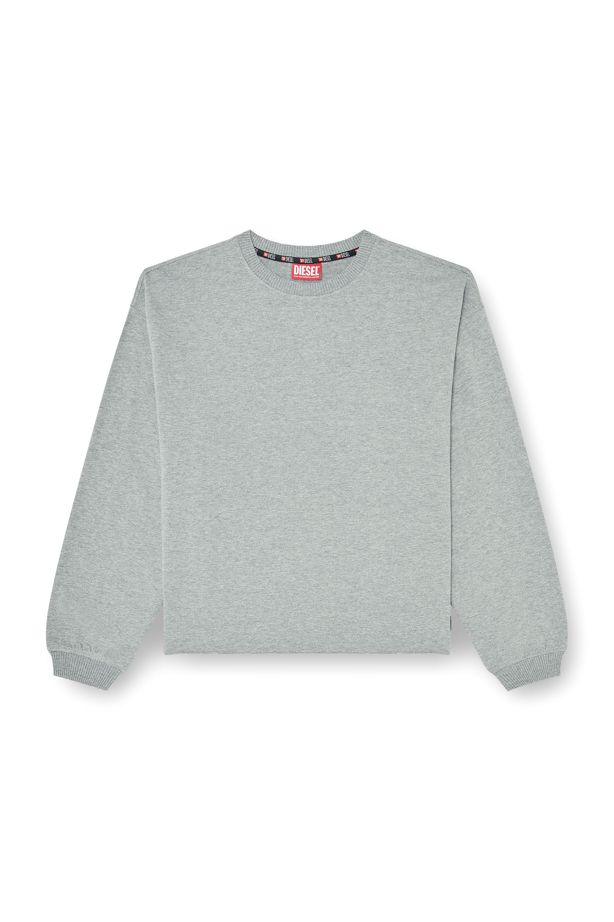 Diesel - PATRICIA-D-CORE, Female's プルオーバースウェット in グレー - 2