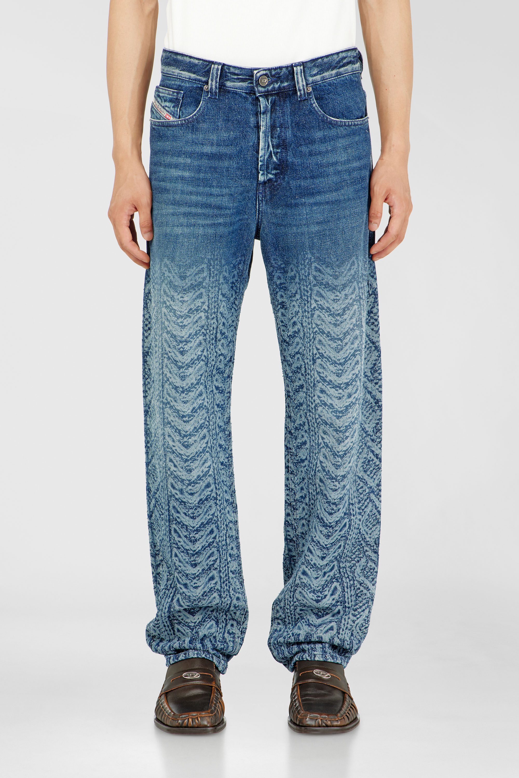 Diesel - Male's Regular Jeans 2024 D-Macs 007EV, ダークブルー - 5