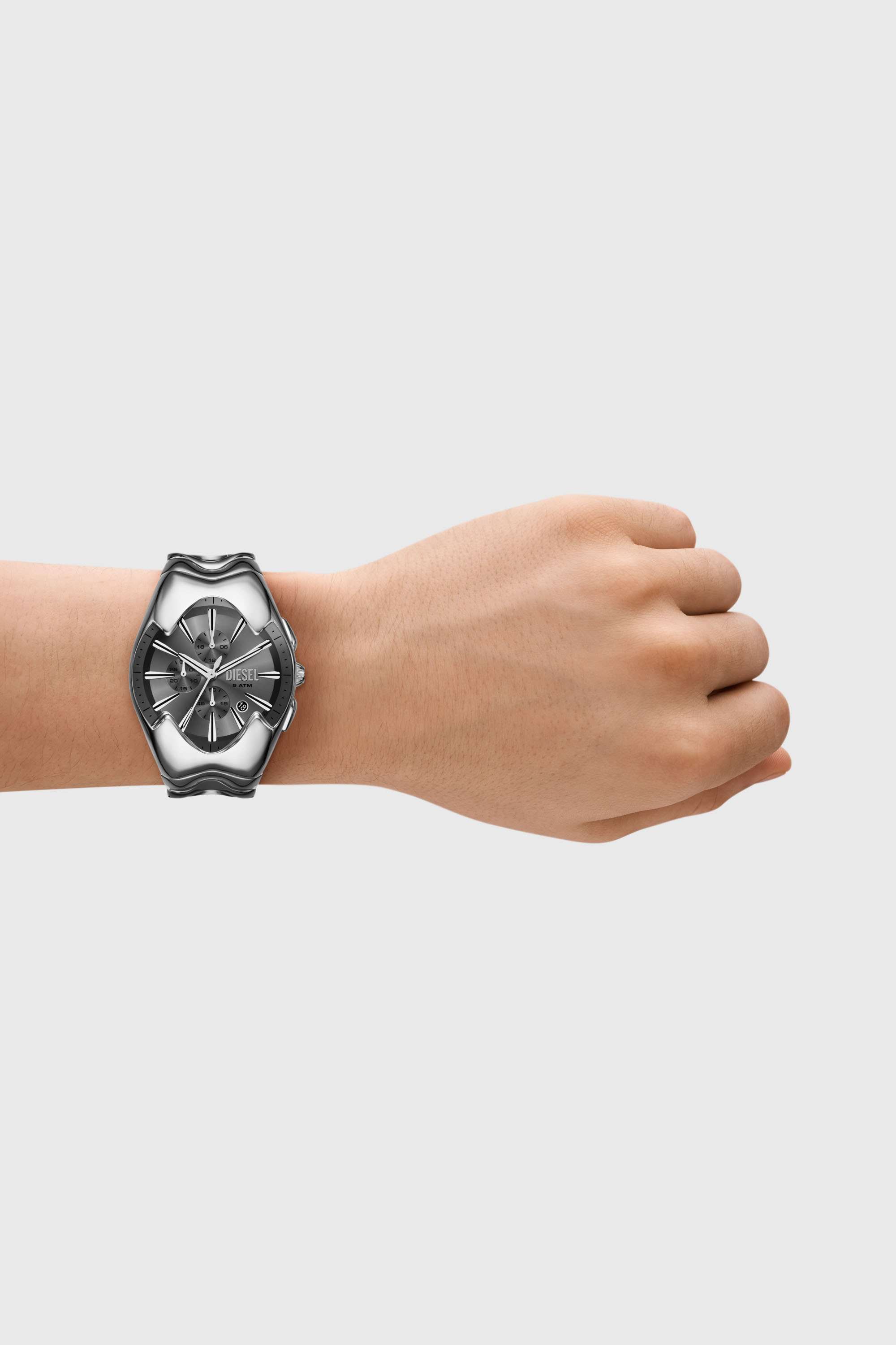 Diesel - DZ4683, Male's Mercurial stainless steel watch in シルバー - 4