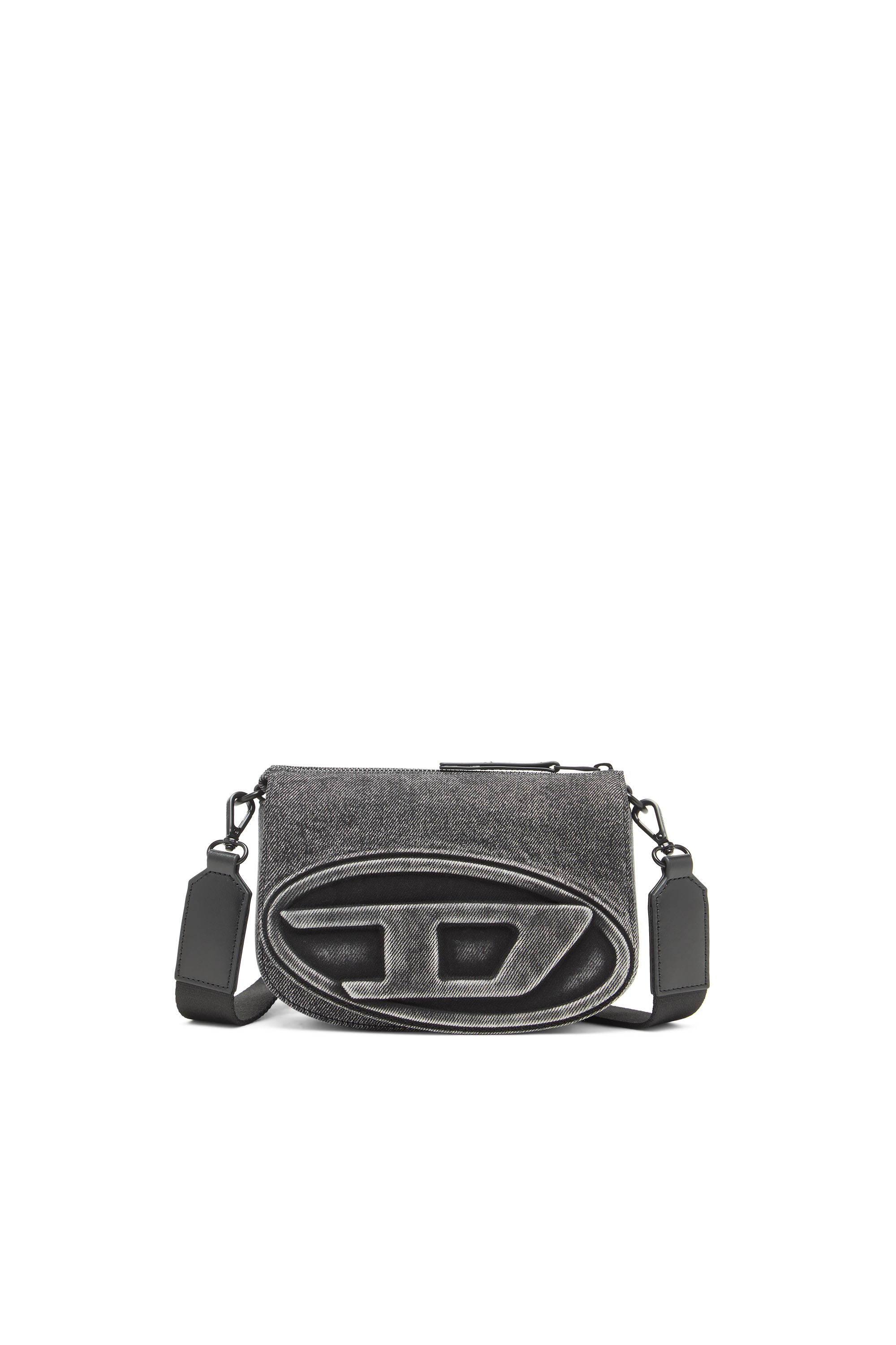 Diesel - 1DR CAMERA BAG, Unisex's 1DR-Camera bag in washed denim in グレージーンズ - 1