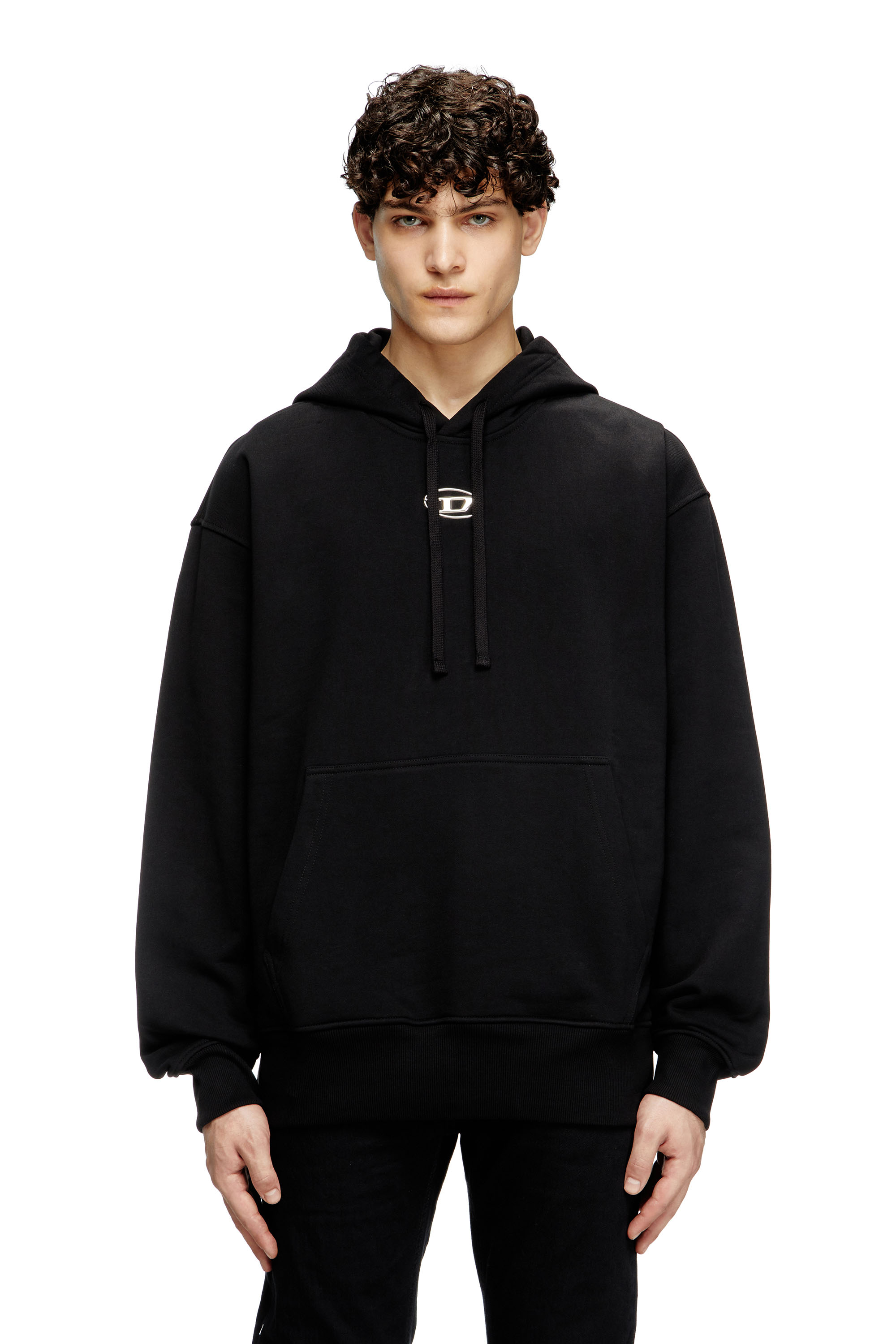 【公式】DIESEL(ディーゼル)- スウェット - メンズ - S-MACS-HOOD-OD - ブラック - XXL 【公式】DIESEL(ディーゼル)- スウェット - メンズ - S-MACS-HOOD-OD - ブラック - XXL