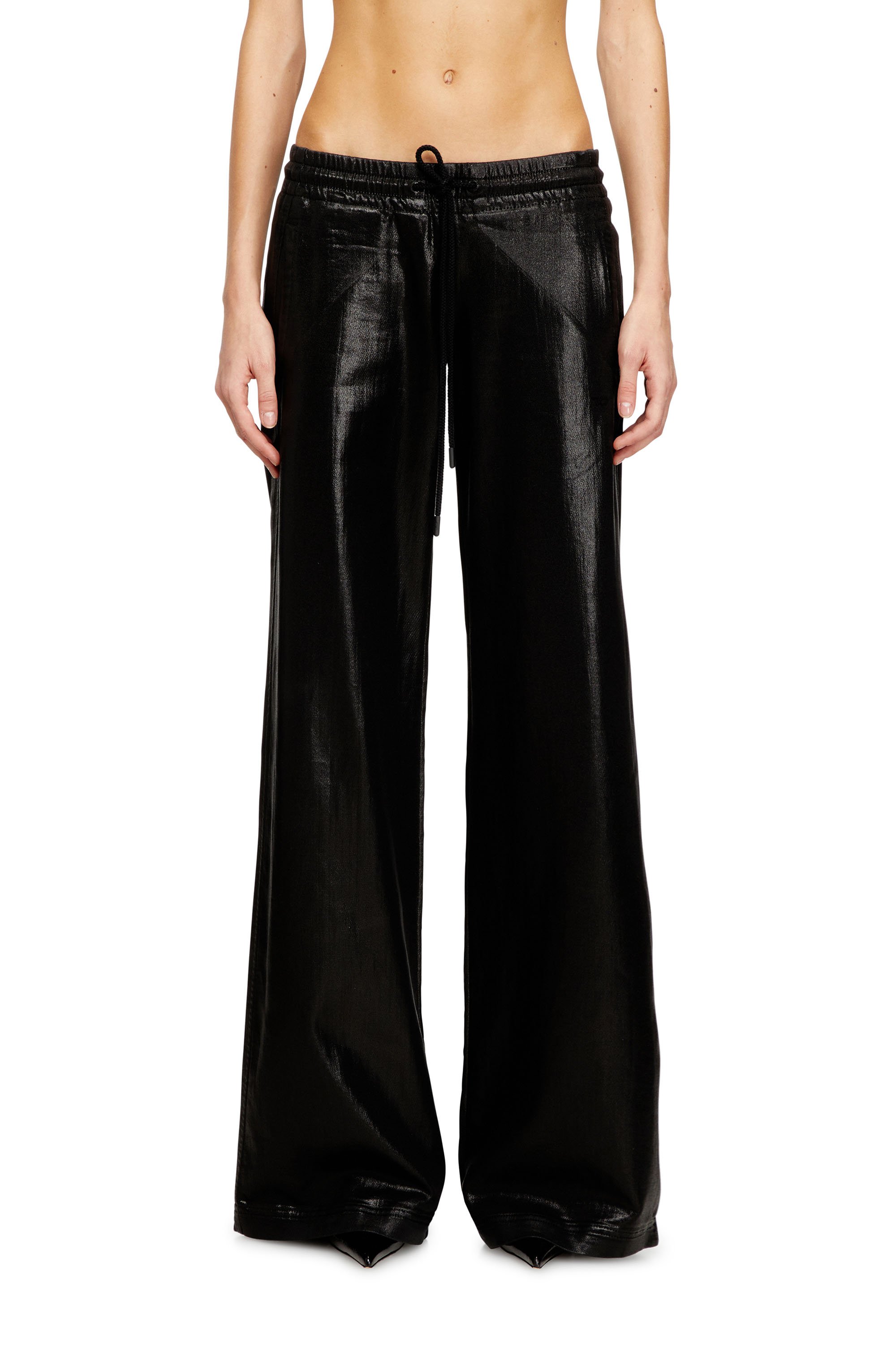 Diesel - Female's Relaxed 2078 D-Ainty Joggjeans&reg; 068VD, ブラック/ダークグレー - 1