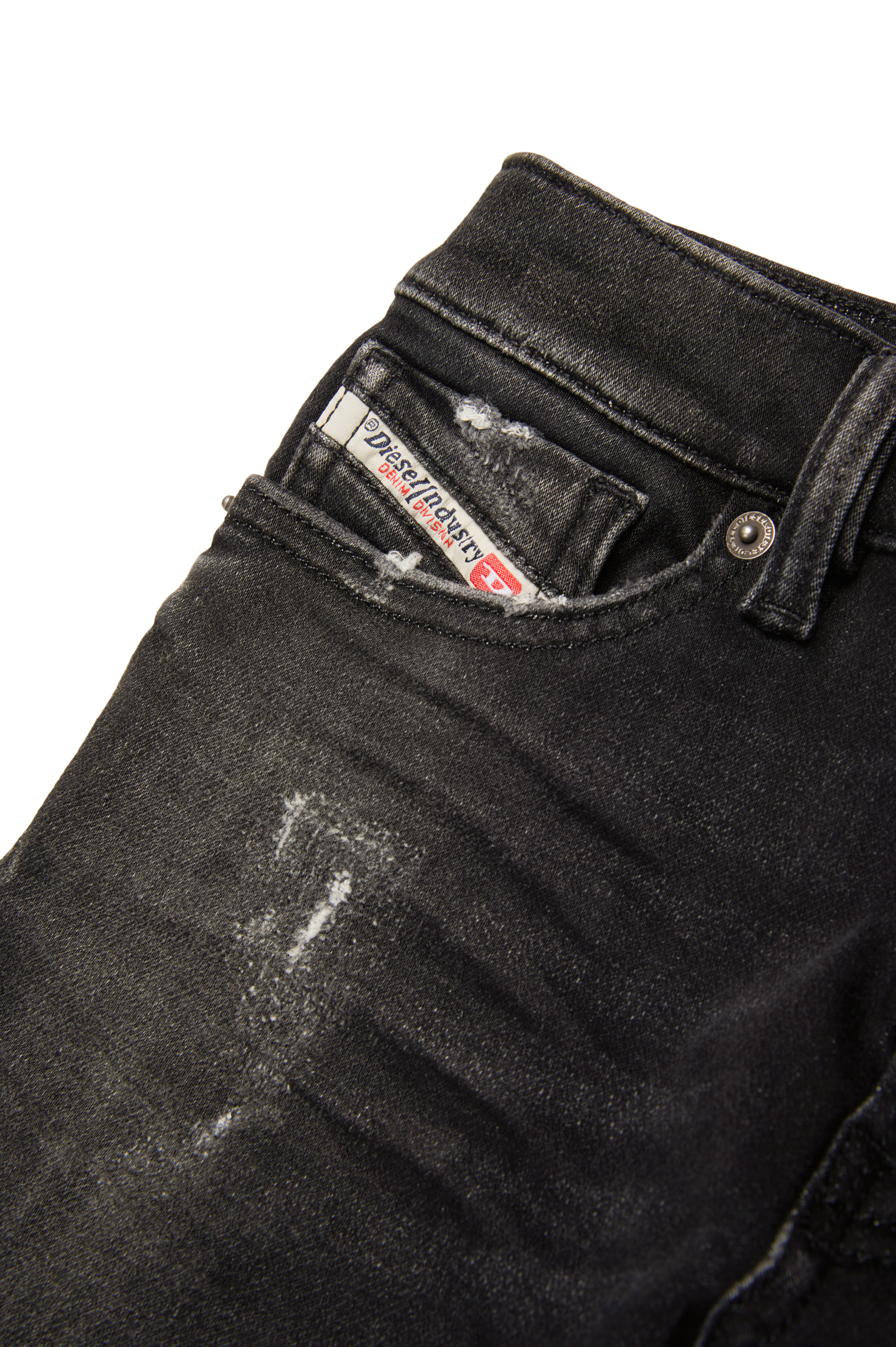 2010-J Straight Jeans - 2010｜ブラック｜ボーイズ｜DIESEL