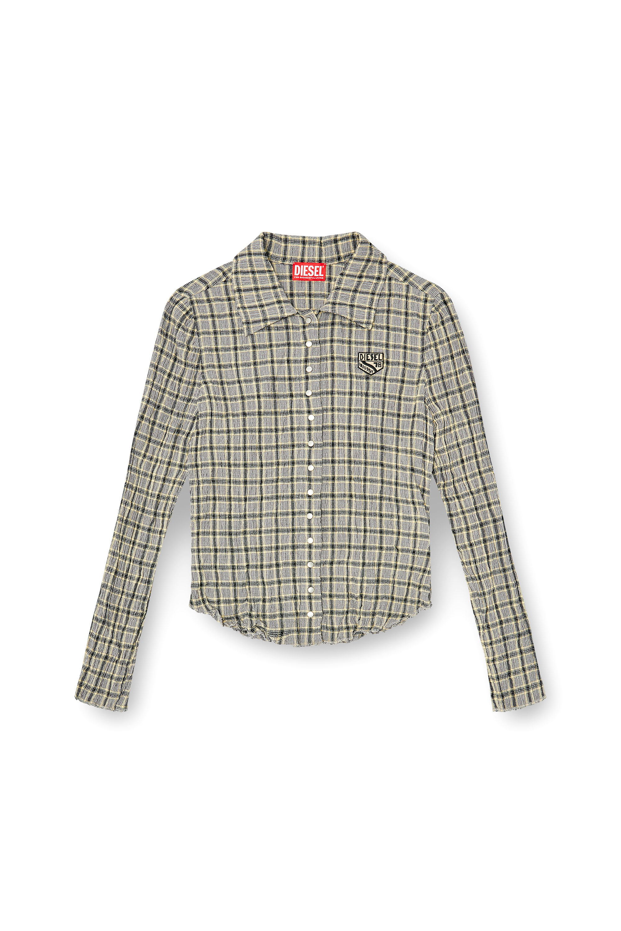 Diesel - C-ARRILON, Female's シャツ in グレー - 2