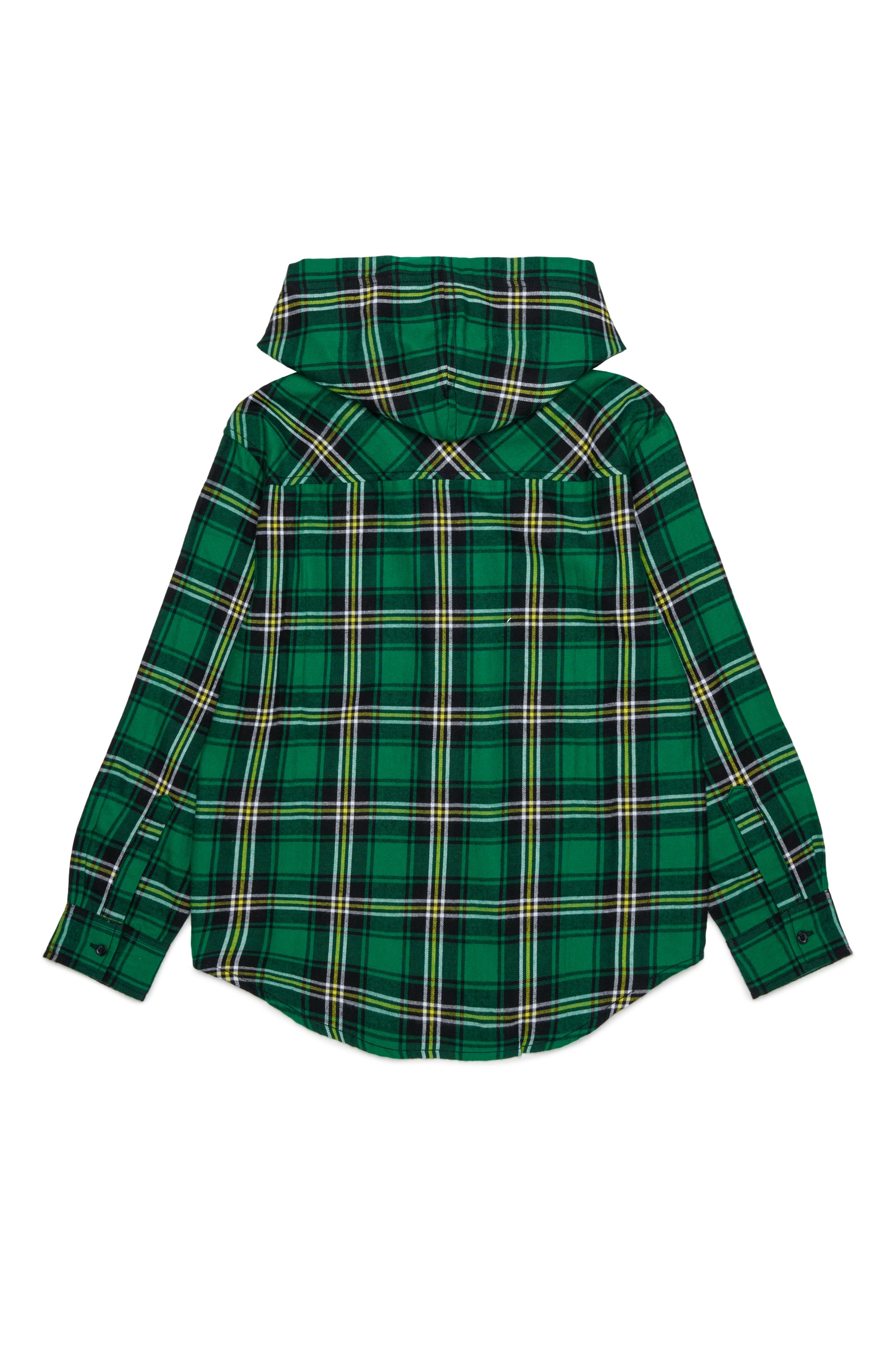 Diesel - CHECK OVER, Male's シャツ in グリーン - 2