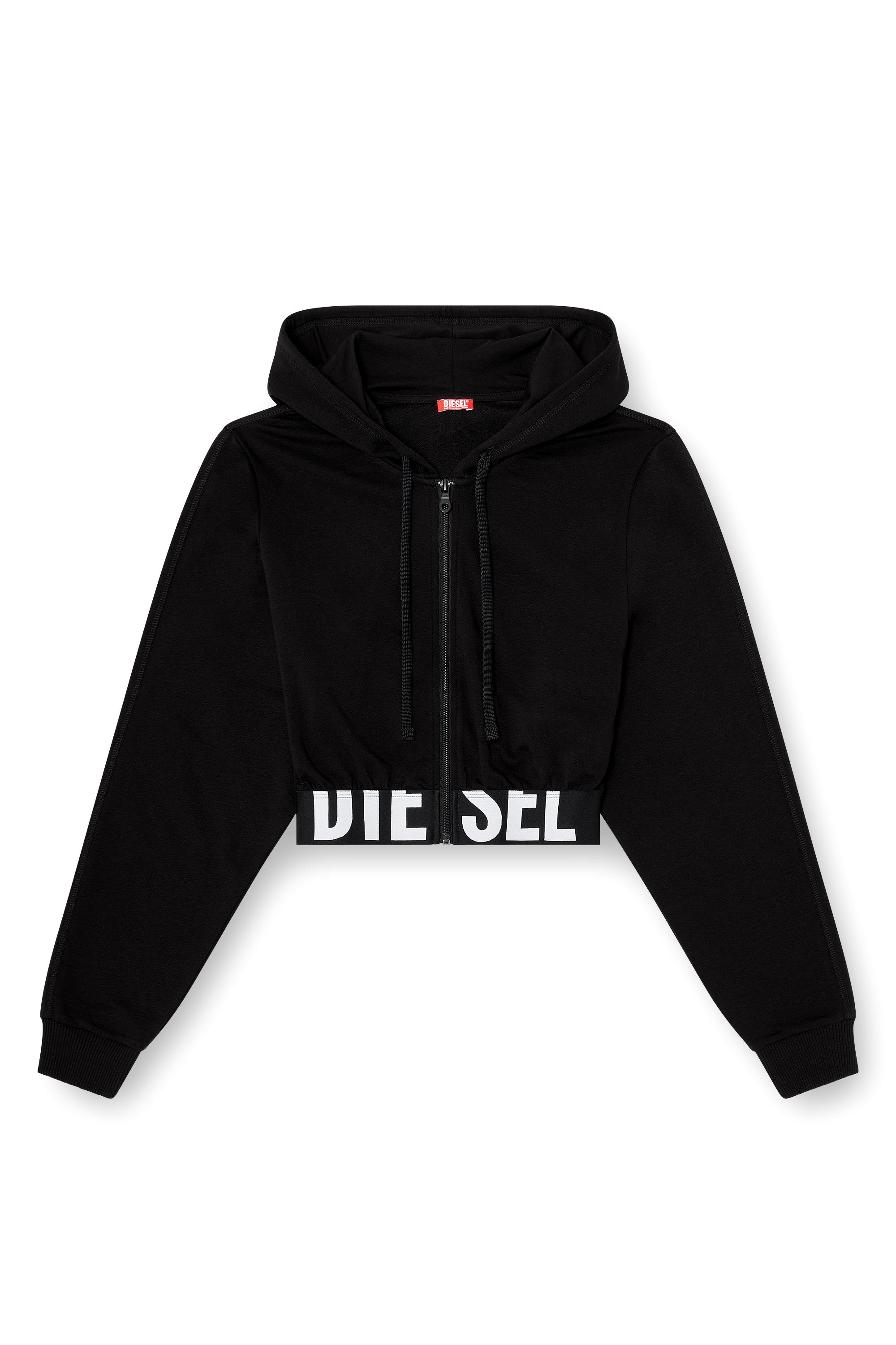 Diesel - NIKA-D-POP, Female's ジップアップパーカー in ブラック - 2