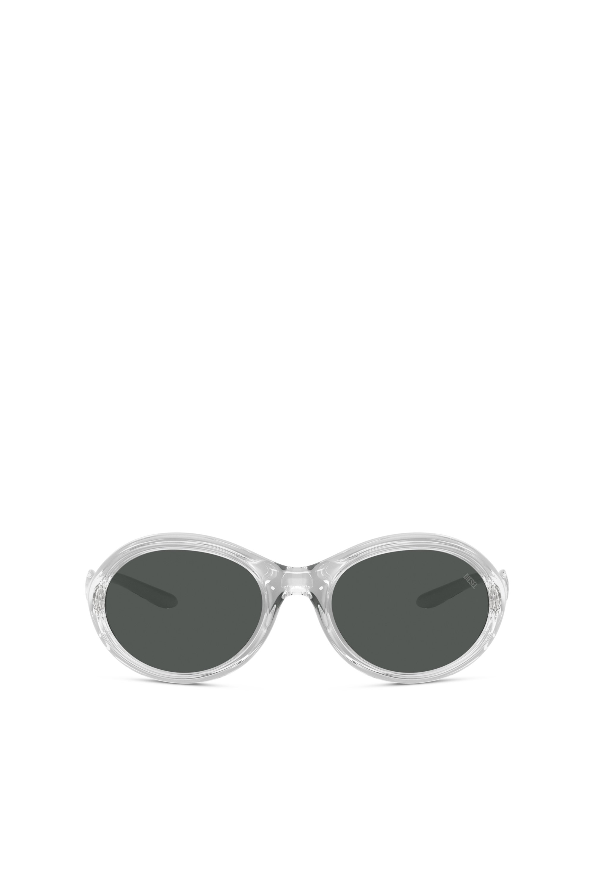 Diesel - 0DL3009U, Unisex's Oval sunglasses in グレー - 2