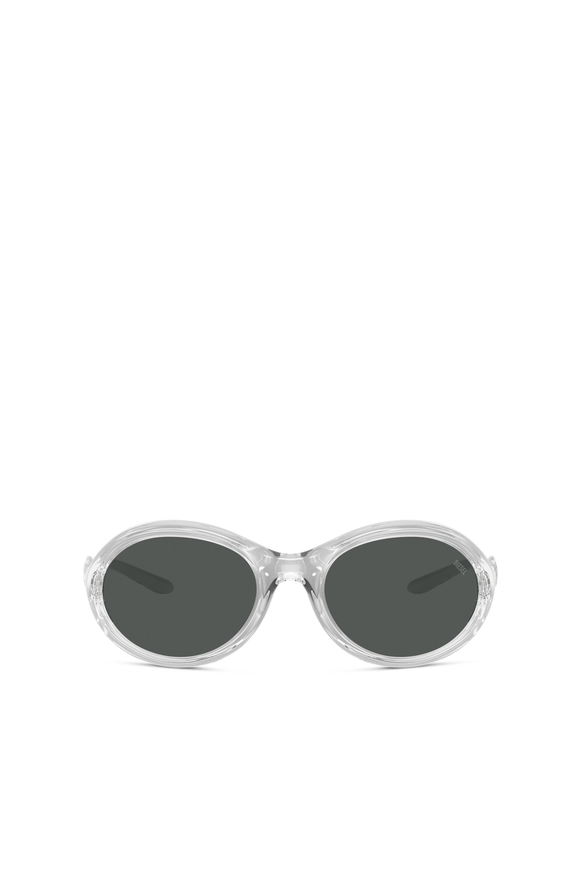 Diesel - 0DL3009U, Unisex's Oval sunglasses in グレー - 1