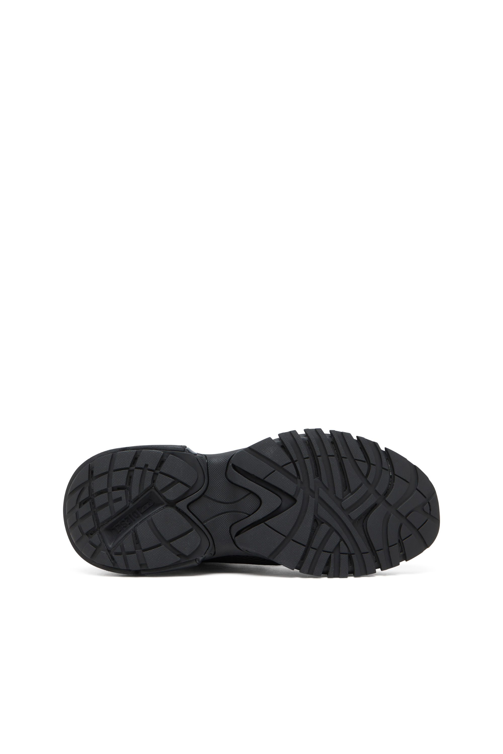 Diesel - S-PRO-V-DENSE LOW W, Female's S-Pro-V-Dense-Monochrome mesh sneakers with Oval D logo in ブラック - 4