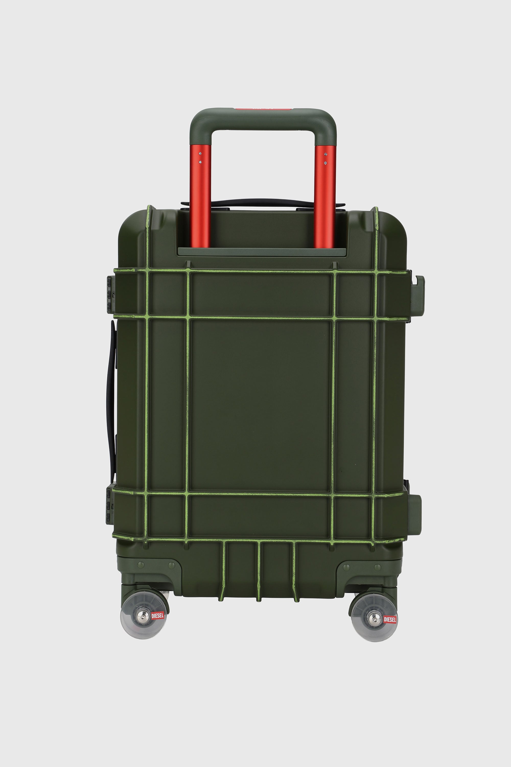 Diesel - DIESEL PC STRONG IMAGE TROLLEY- DSL003, Unisex's Rugged suitcase size S in ミリタリーグリーン - 2