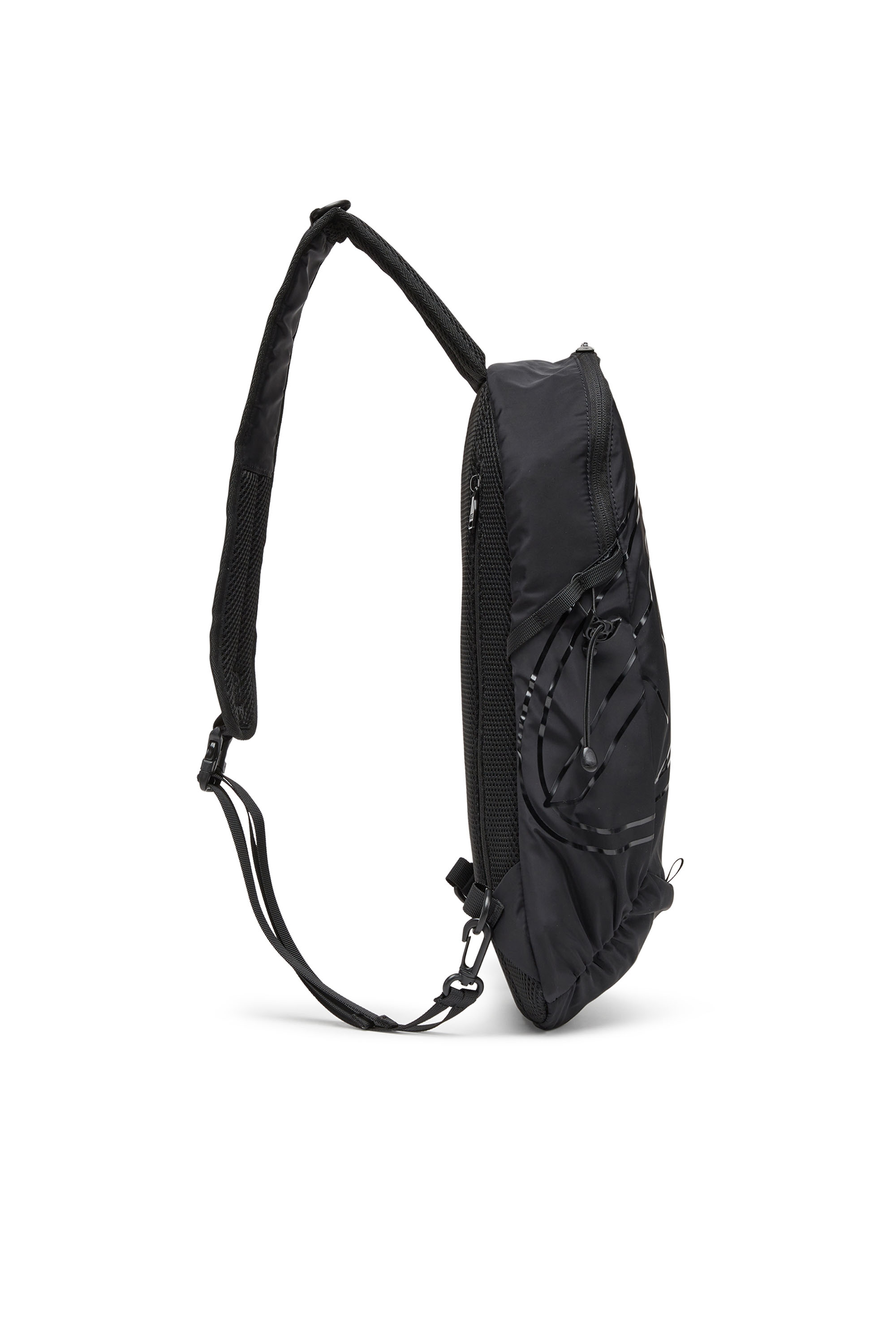 Diesel - DRAPE SLING BAG, ブラック - Image 3