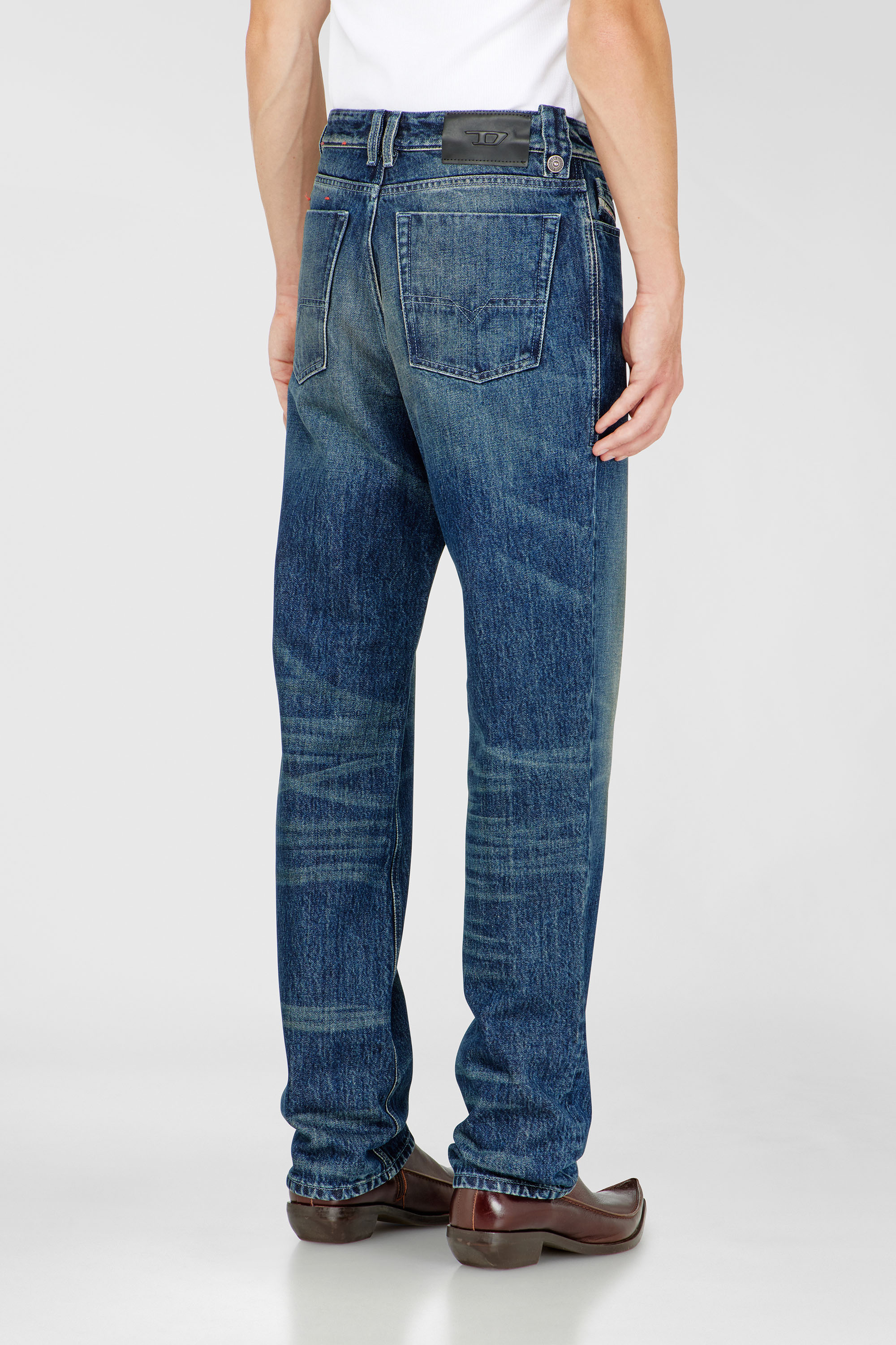 Diesel - Male's Regular Jeans 1991 D-Voeed 007FZ, ダークブルー - 6