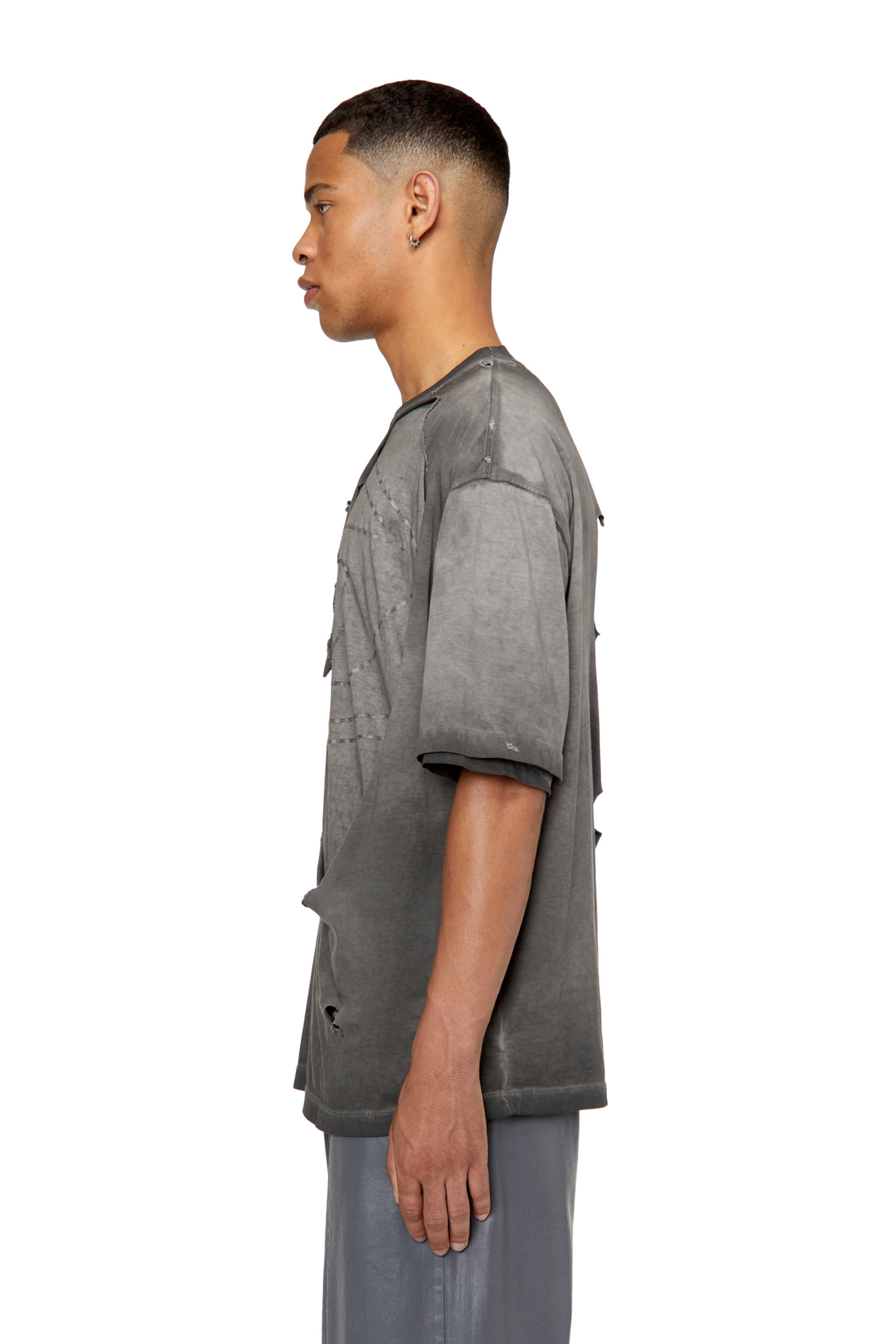 Diesel - T-ASHY, ダークグレー - Image 4