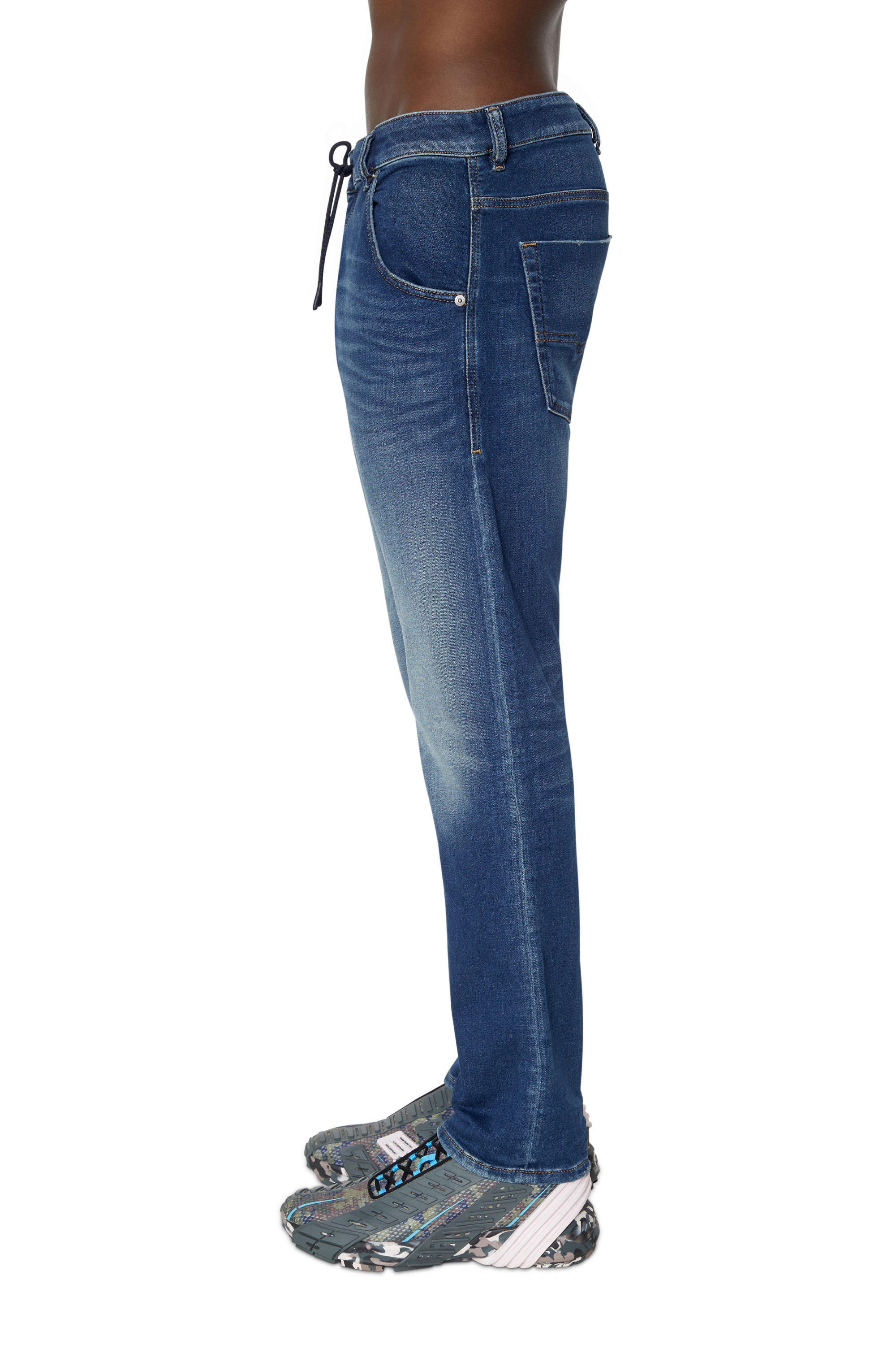 Diesel - Tapered 2030 D-Krooley Joggjeans® 068AZ, ミディアムブルー - Image 4