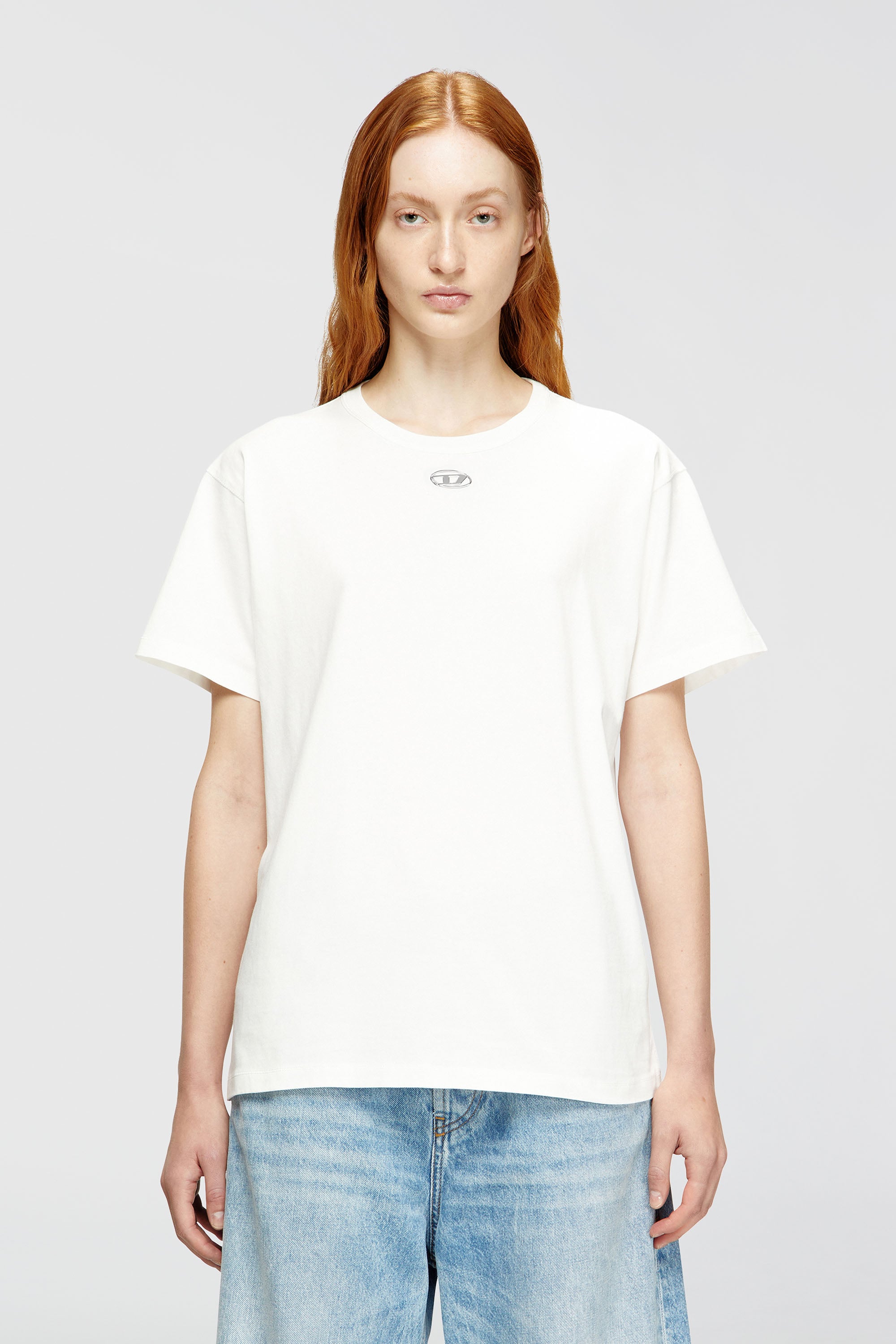 Diesel - T-NORMY-OD-S1, Female's Tシャツ in ホワイト - 1