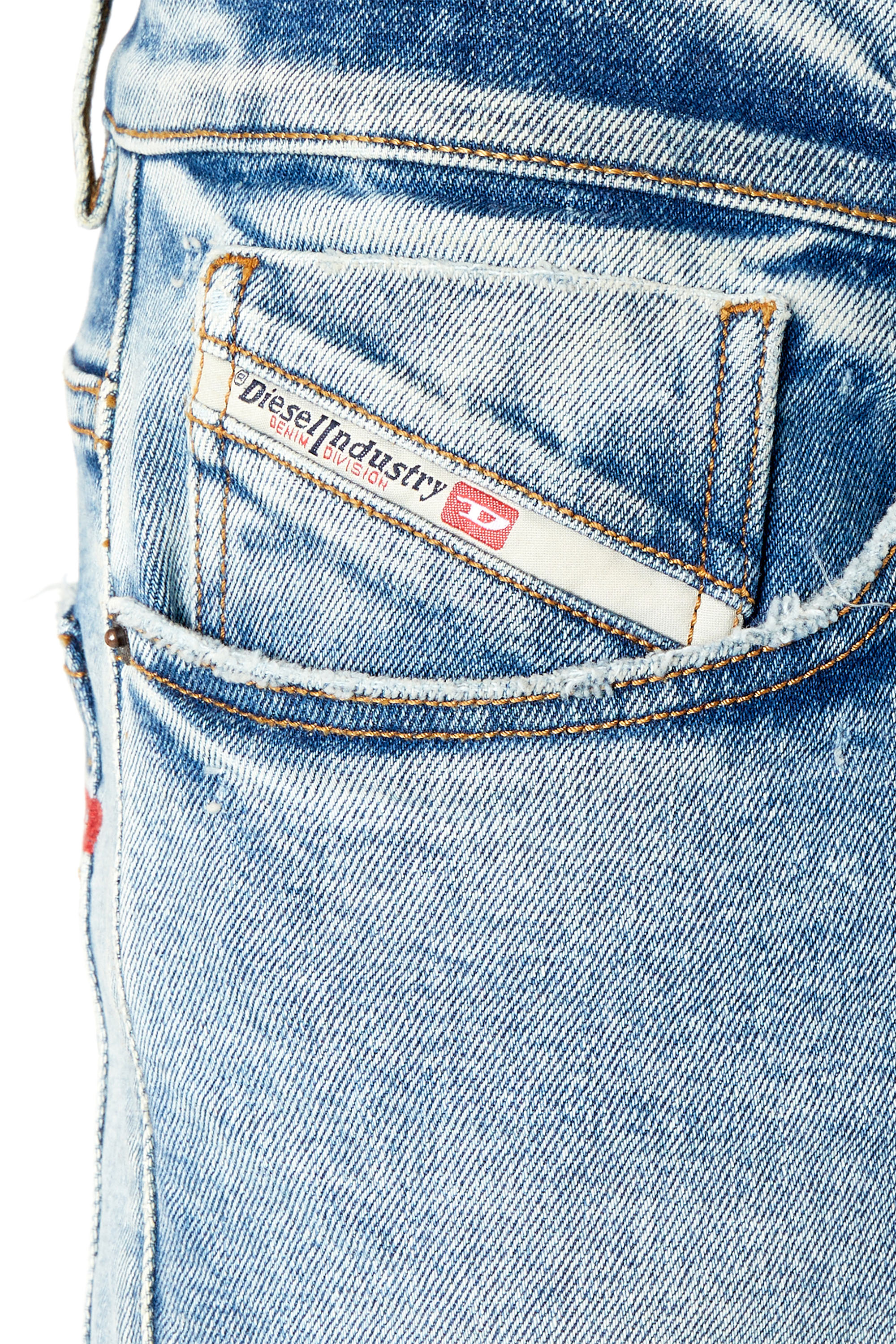 Diesel - Tapered Jeans 2005 D-Fining 09E86, ライトブルー - Image 3