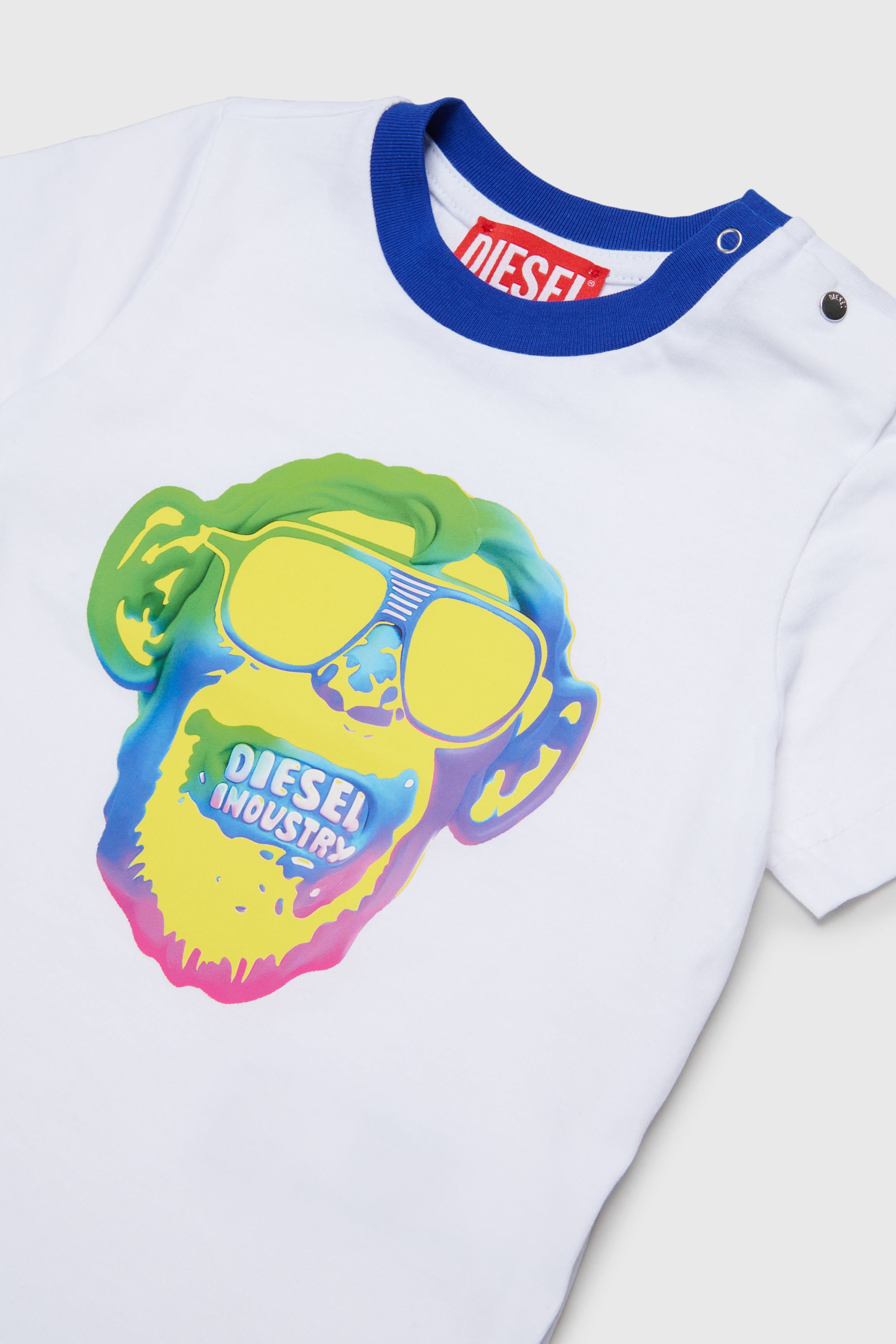Diesel - TOKEYB, Male's Tシャツ in ホワイト - 3