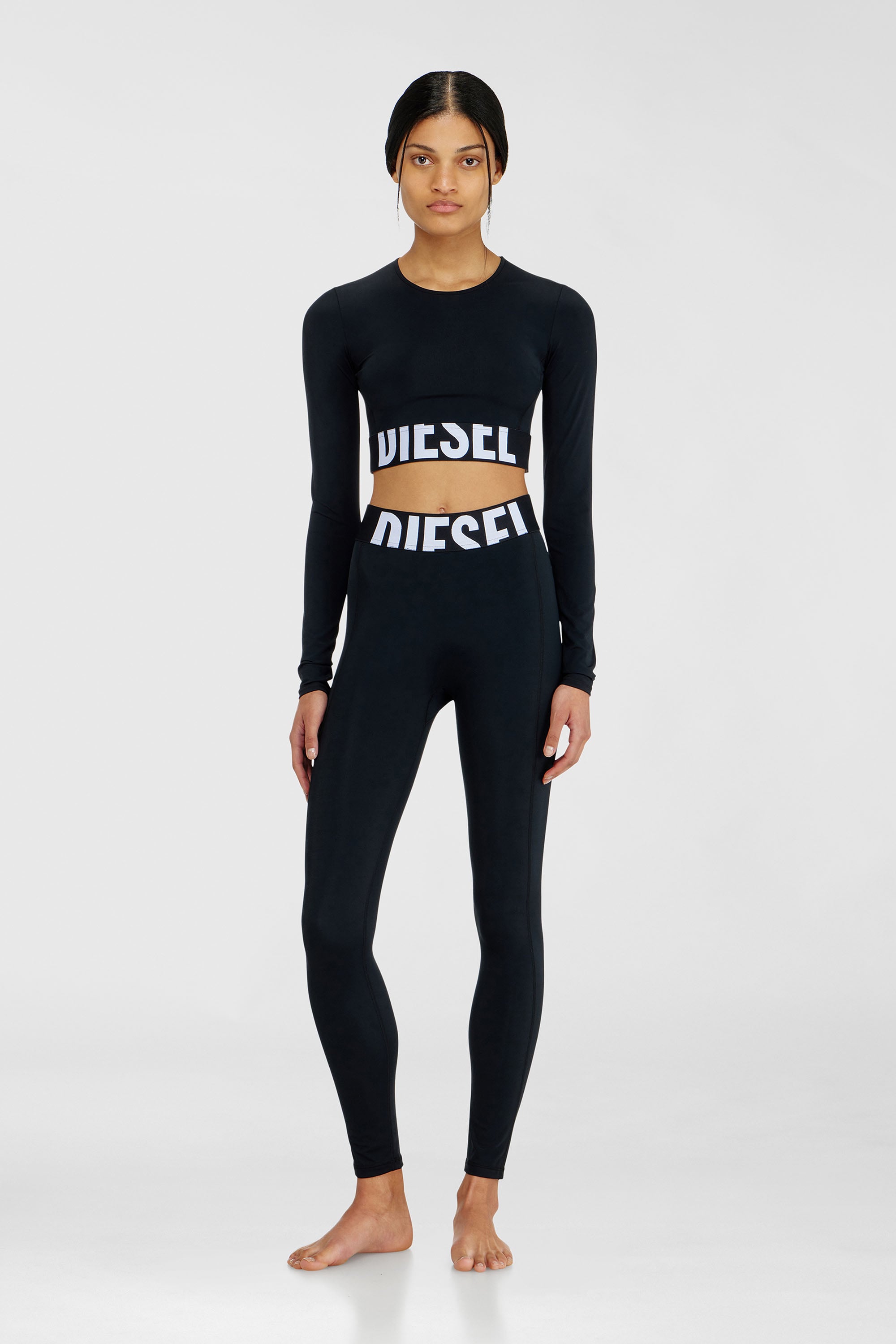 Diesel - ADELINE-D-POP, Female's レギンス in ブラック - 1