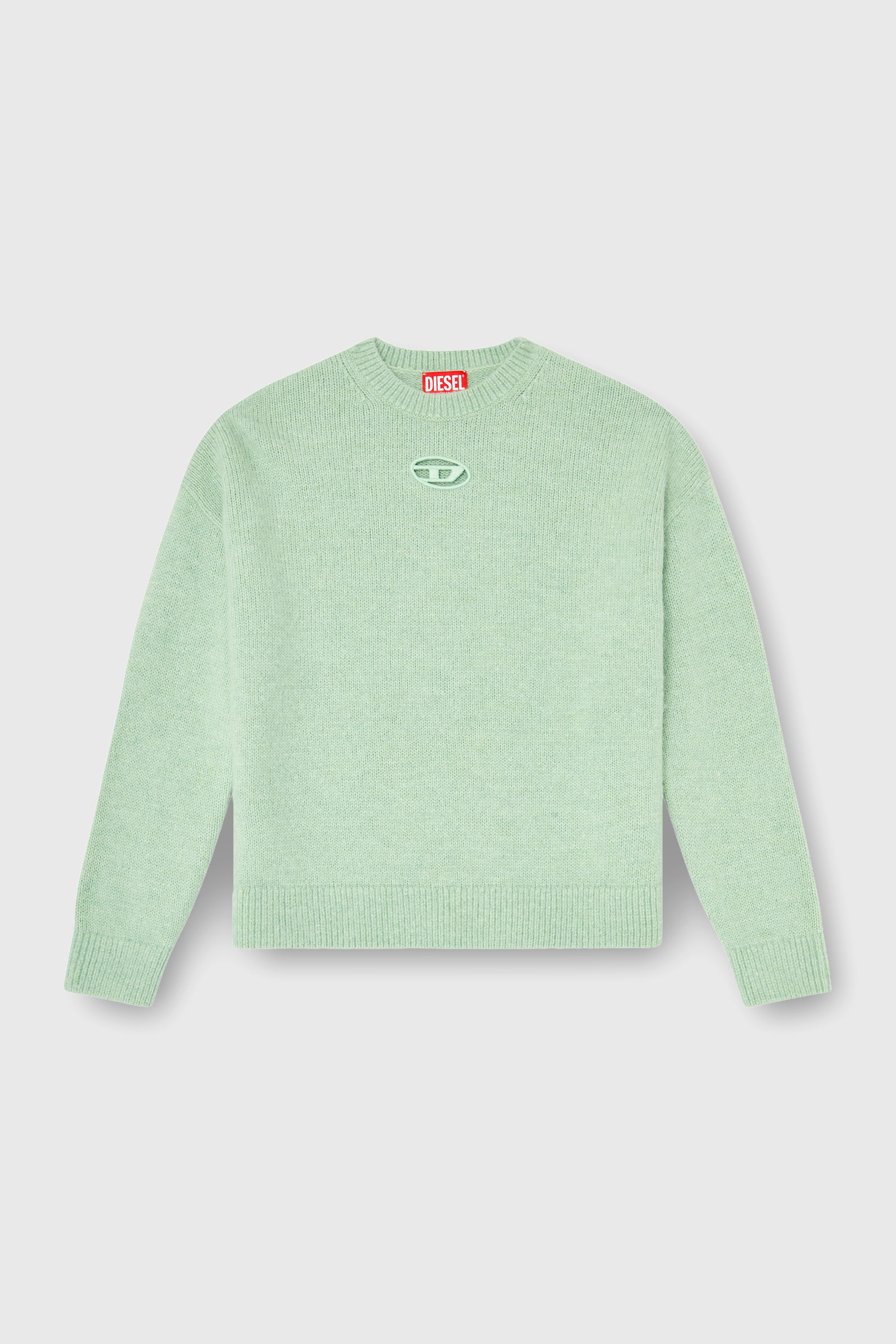 Diesel - M-AREETA, Female's プルオーバーニット in ウォーターグリーン - 2