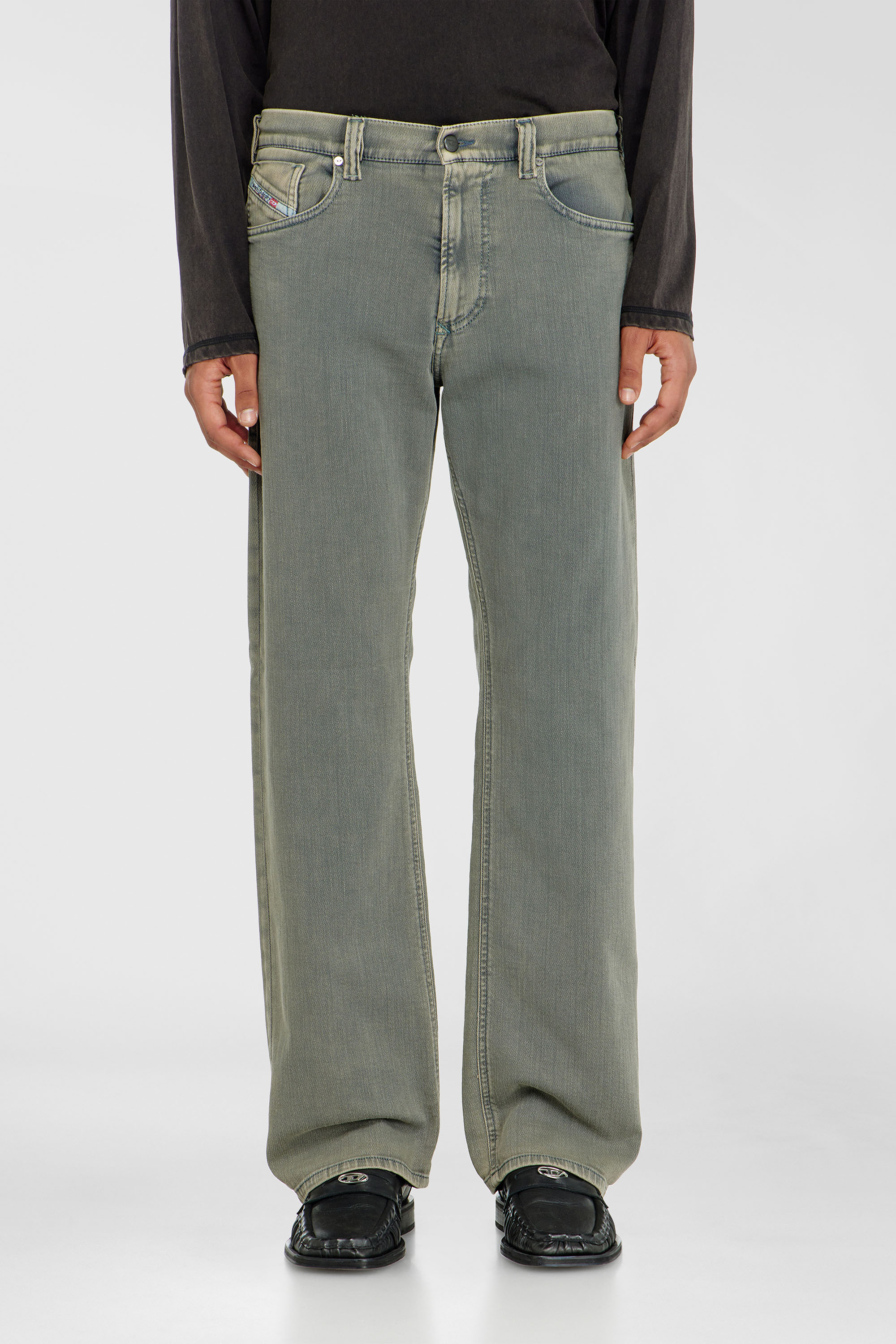 Diesel - Male's Relaxed 2080 D-Reel Joggjeans&reg; 068WQ, グレー - 1