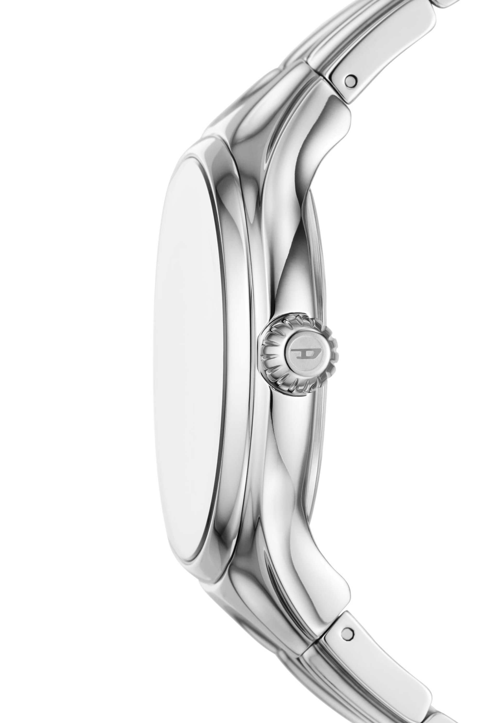 Diesel - DZ2205 WATCH, Male's Streamline three-hand stainless steel watch in シルバー - 3