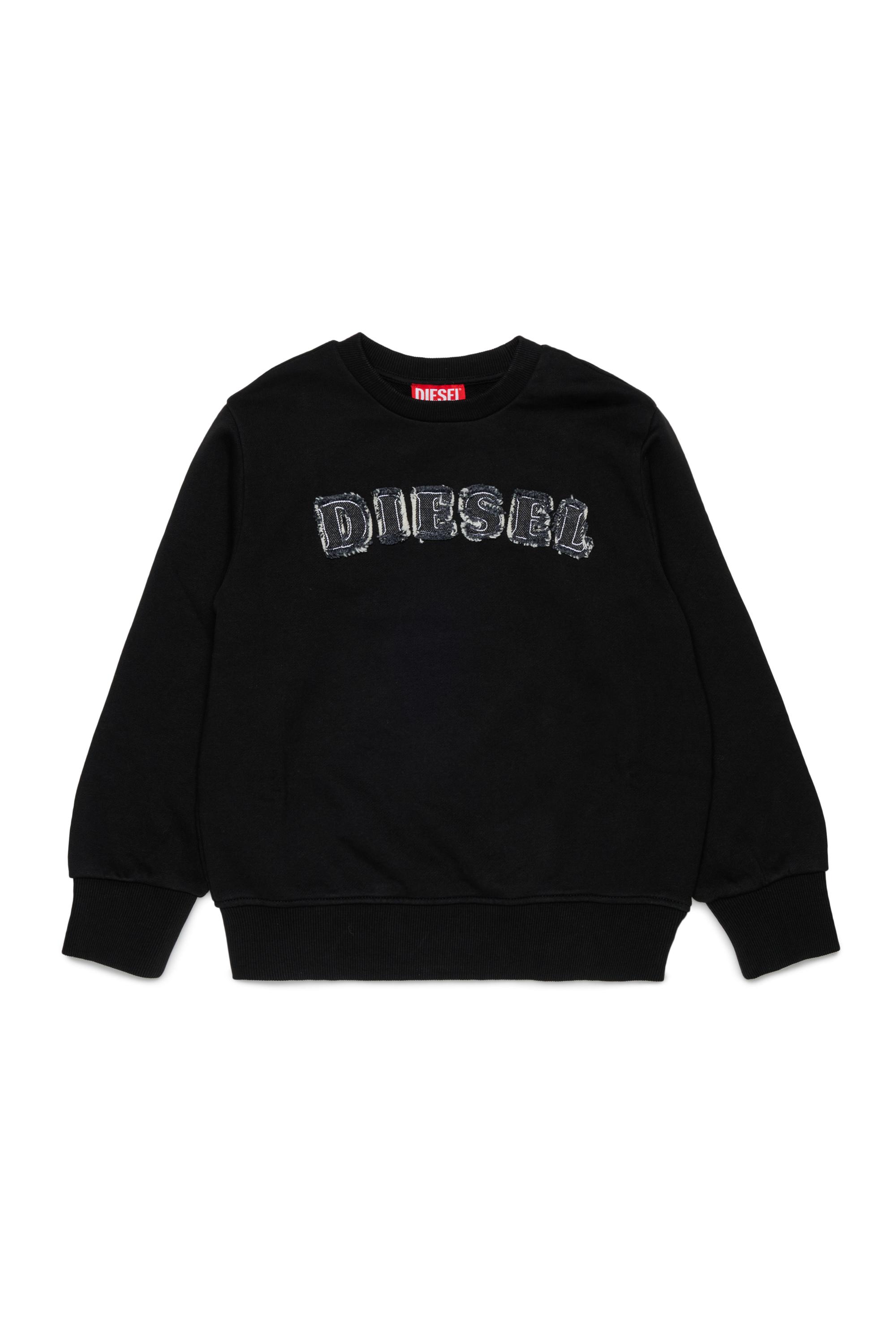 Diesel - SJEANS OVER, Male's スウェット in ブラック - 1