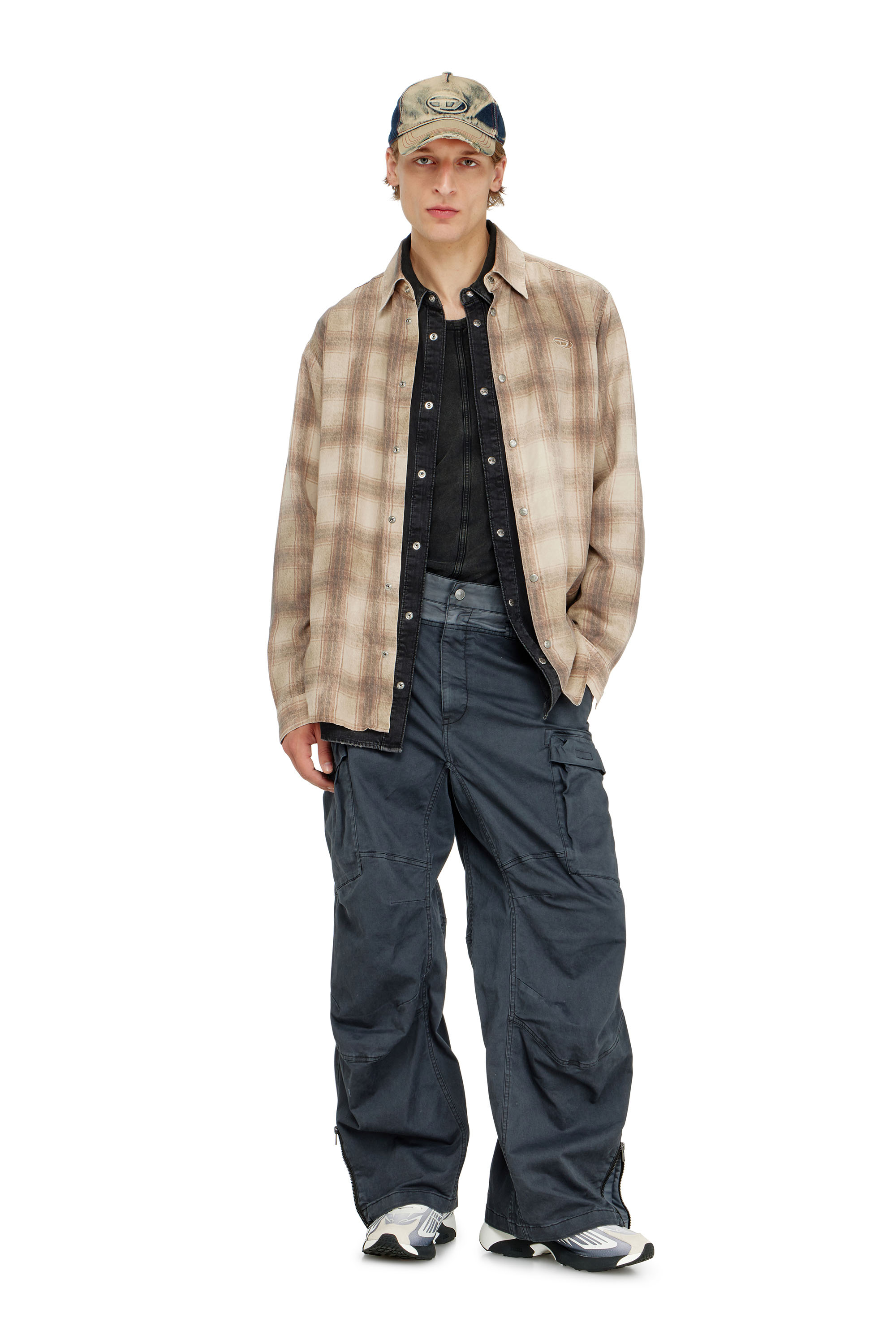 Diesel - P-DELLS, Male's パンツ in ブルー - 1