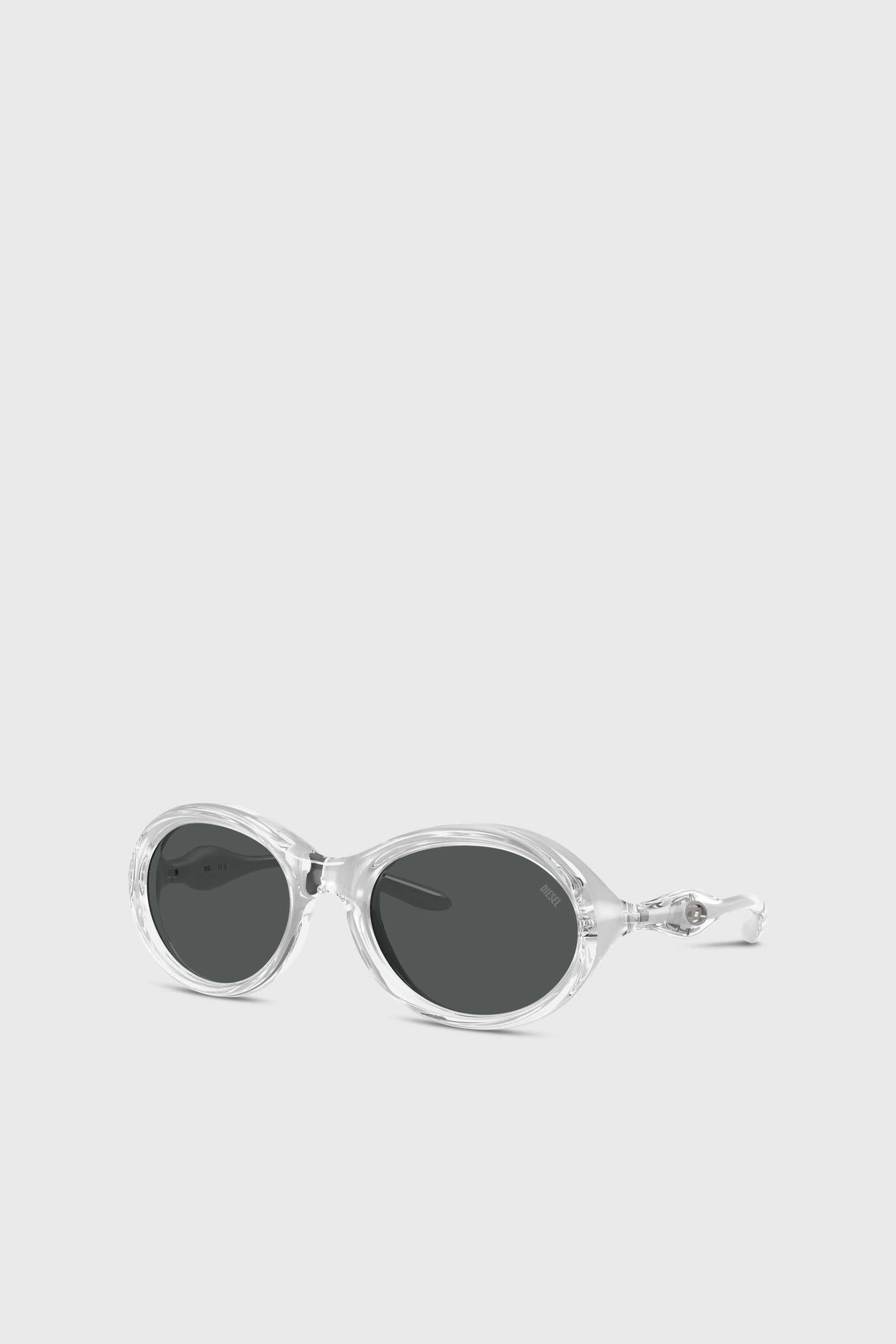 Diesel - 0DL3009U, Unisex's Oval sunglasses in グレー - 1