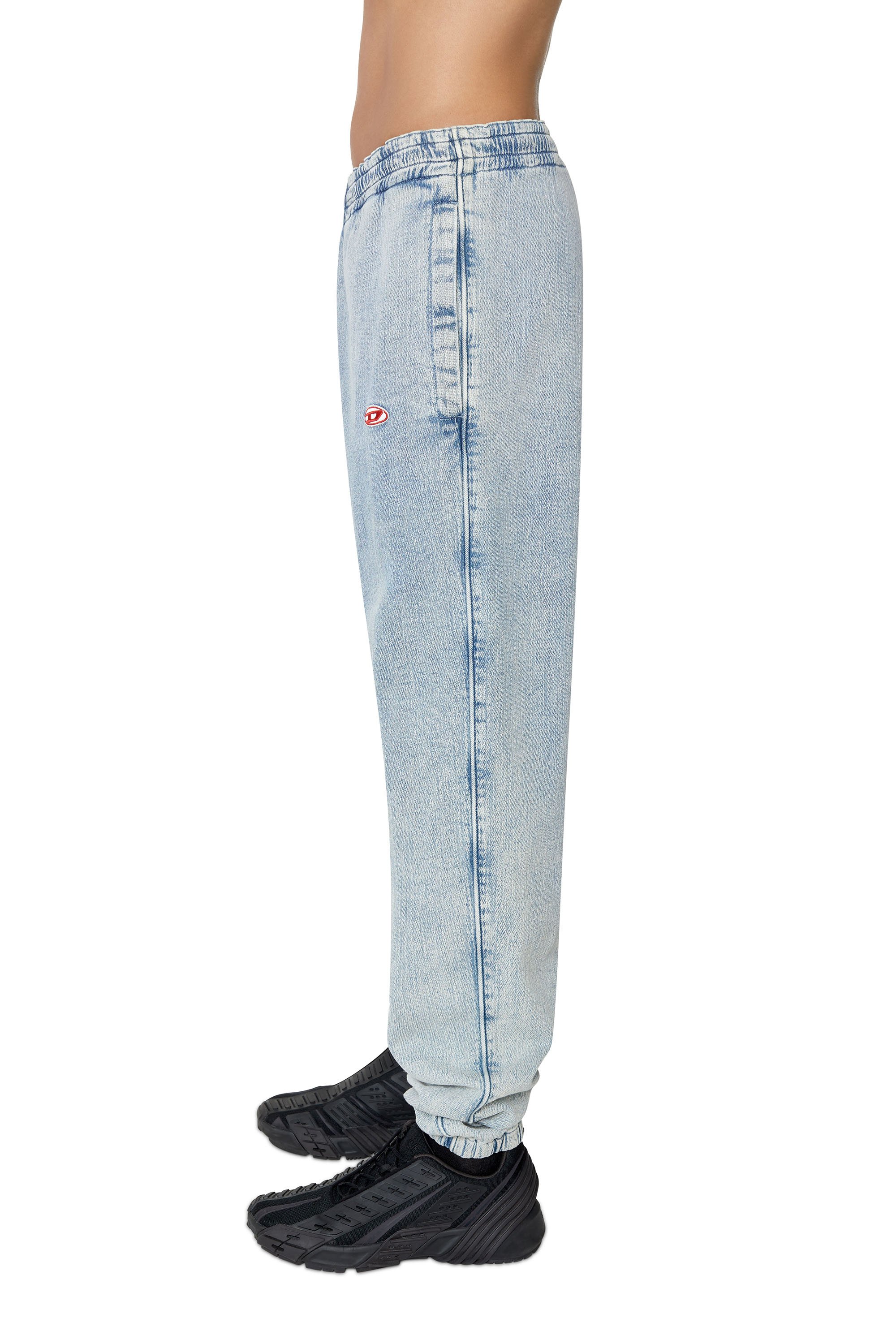 Diesel - Tapered D-Lab Track Denim 09D01, ライトブルー - Image 6