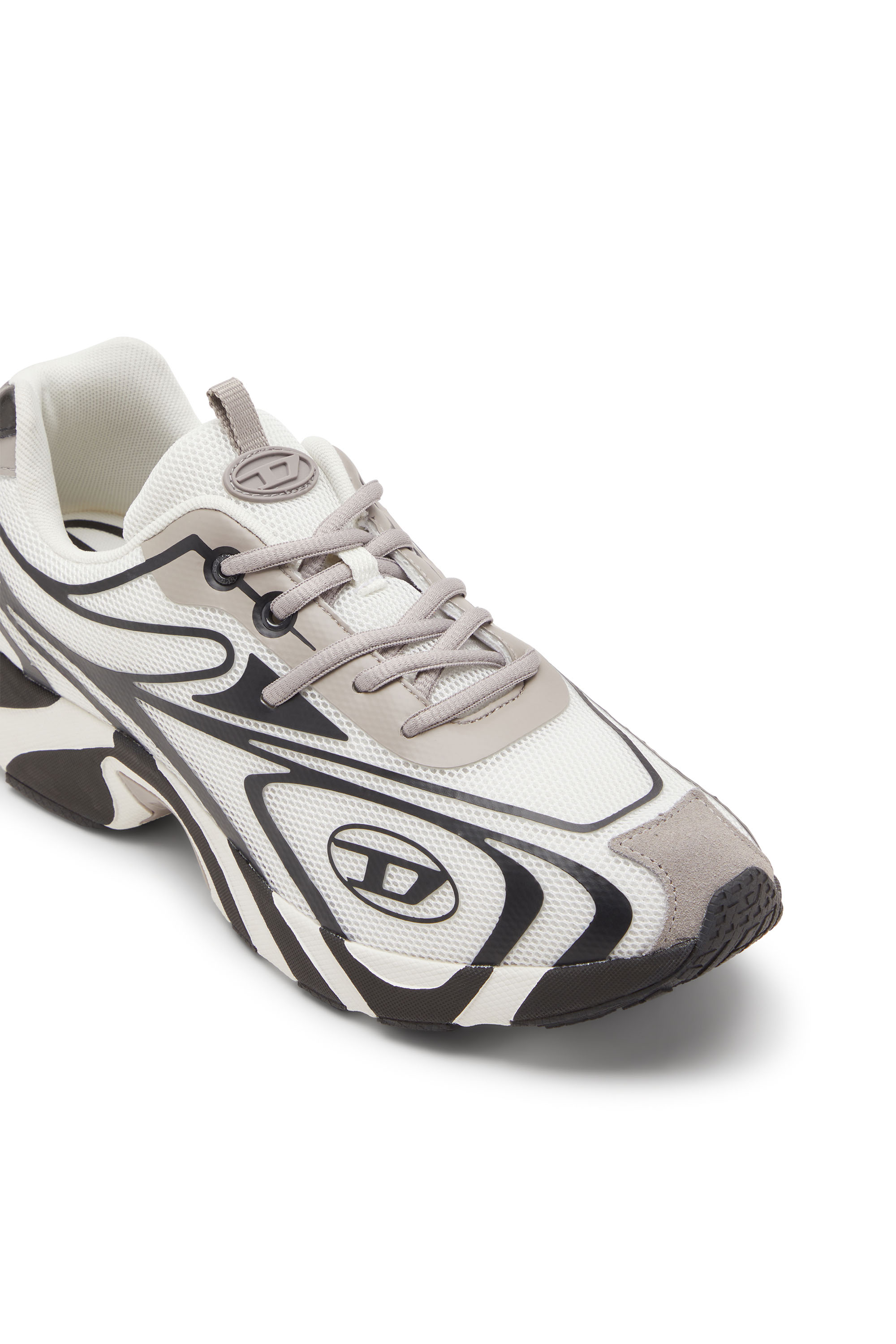 Diesel - S-D-VIT'S 500 LOW, Male's スニーカー in ブラック/ホワイト - 6